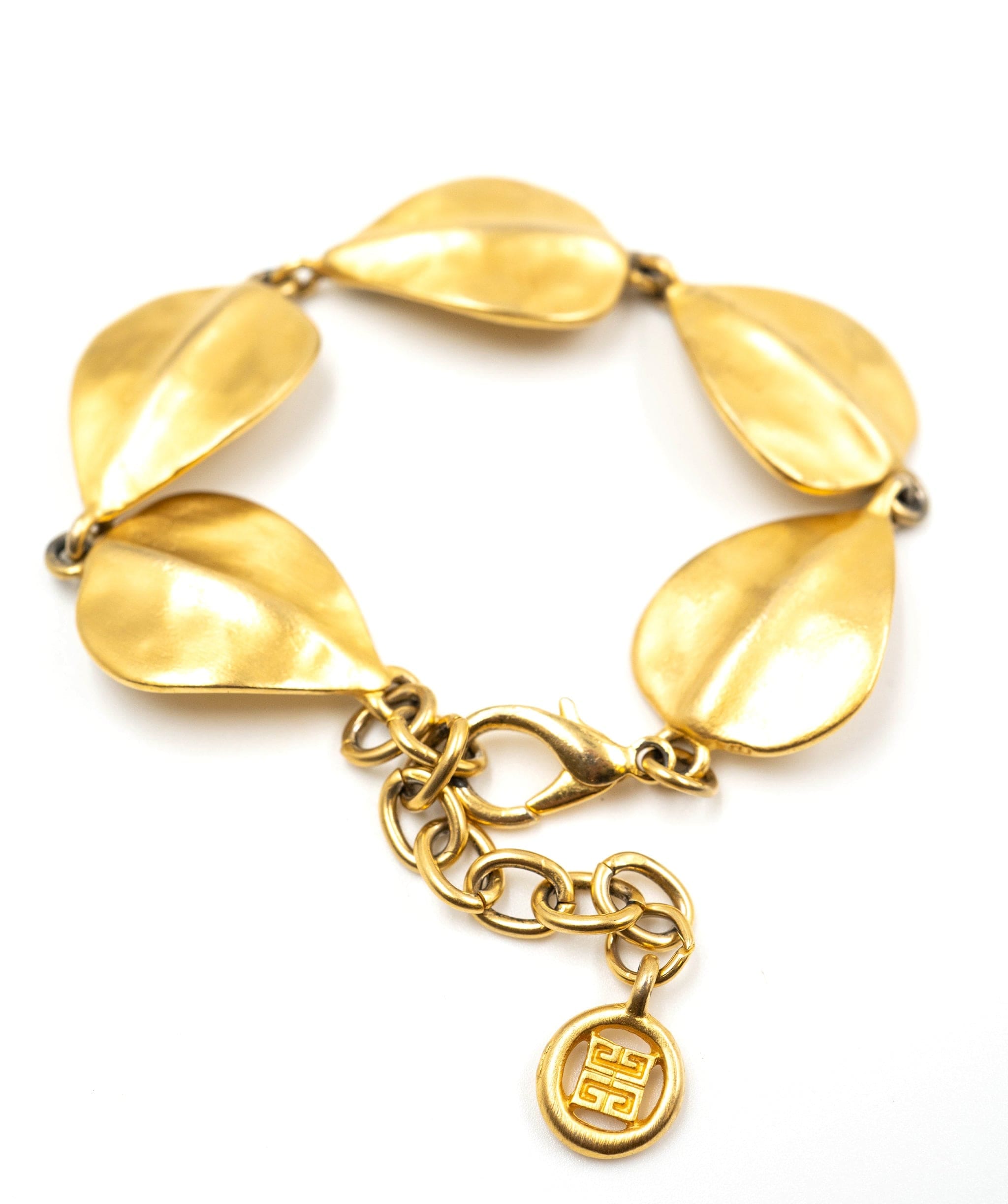 Givenchy 1980s leaf bracelet - AEL1025