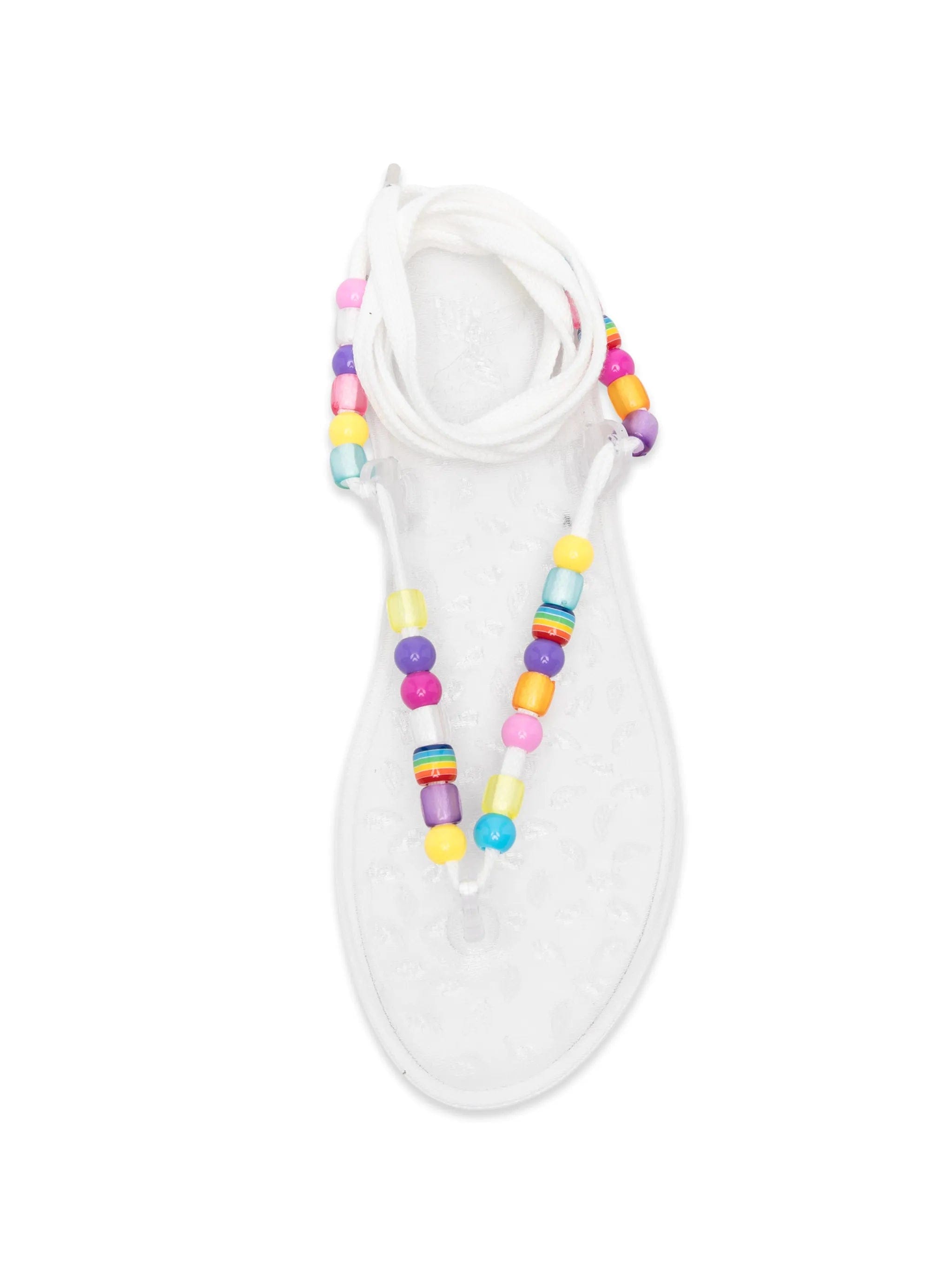 Ancient Greek Sandals Esther bead - embellished sandals