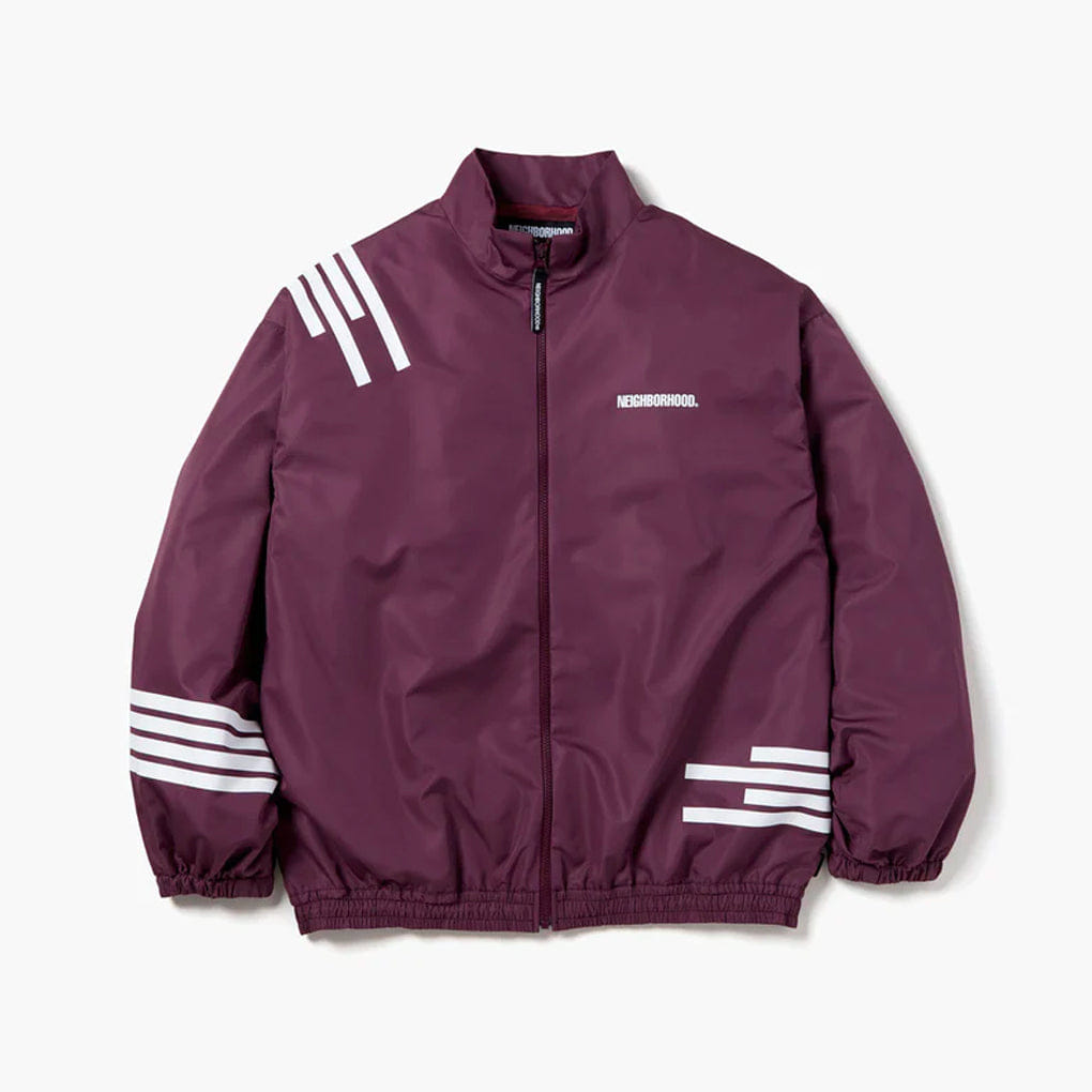 Neighborhood Track Jacket Burgundy