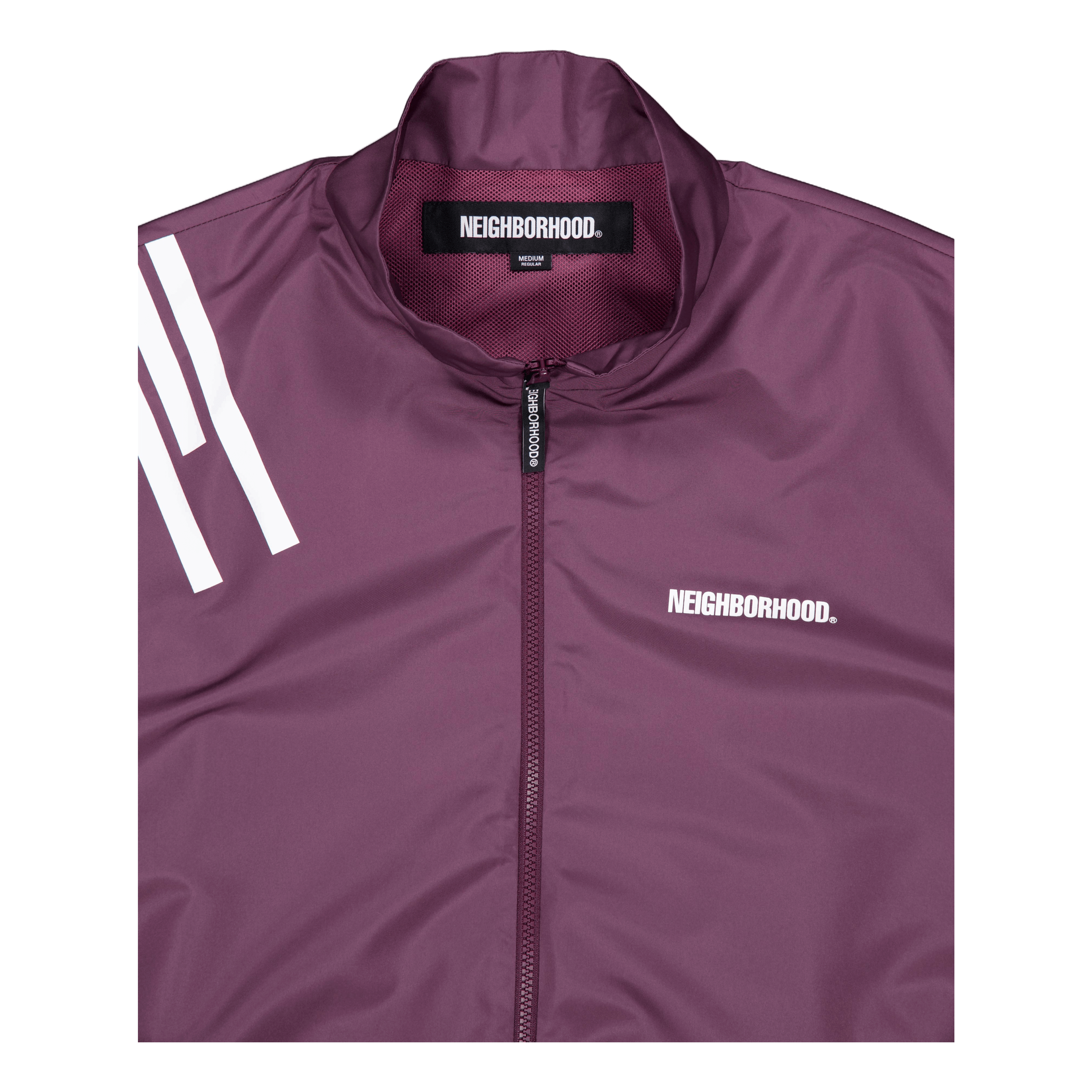 Neighborhood Track Jacket Burgundy