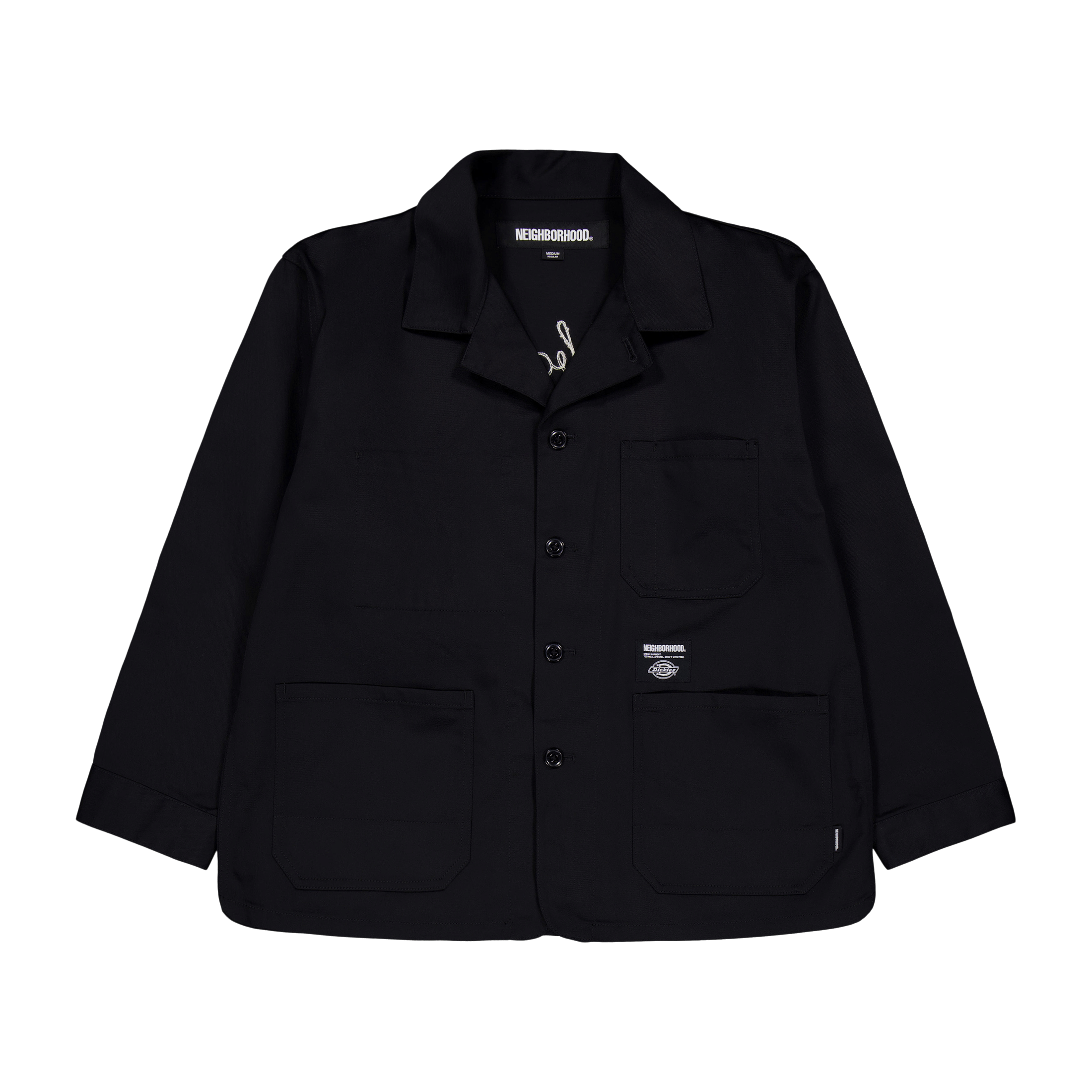 Neighborhood Nh x Dickies . Coverall Jacket Black