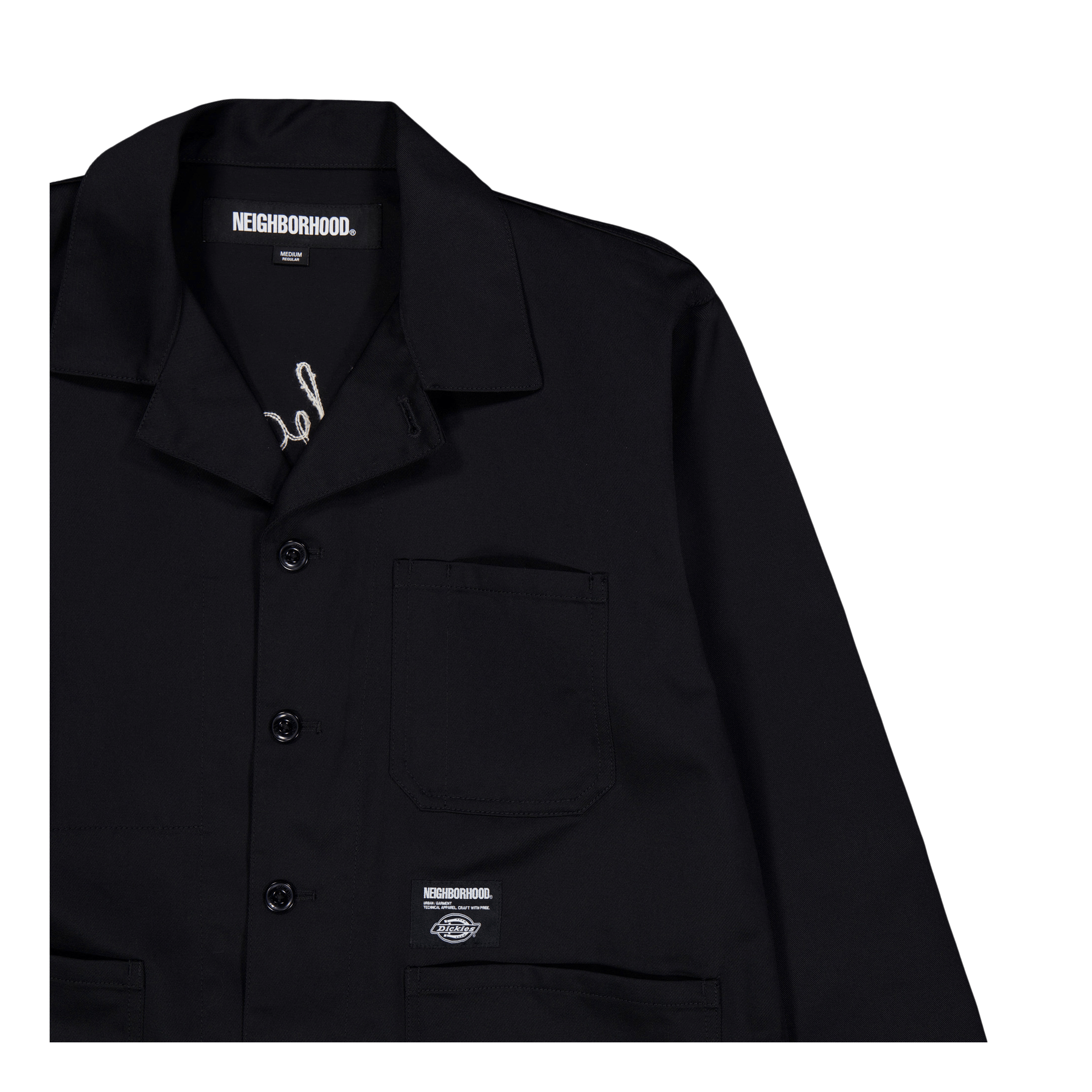 Neighborhood Nh x Dickies . Coverall Jacket Black