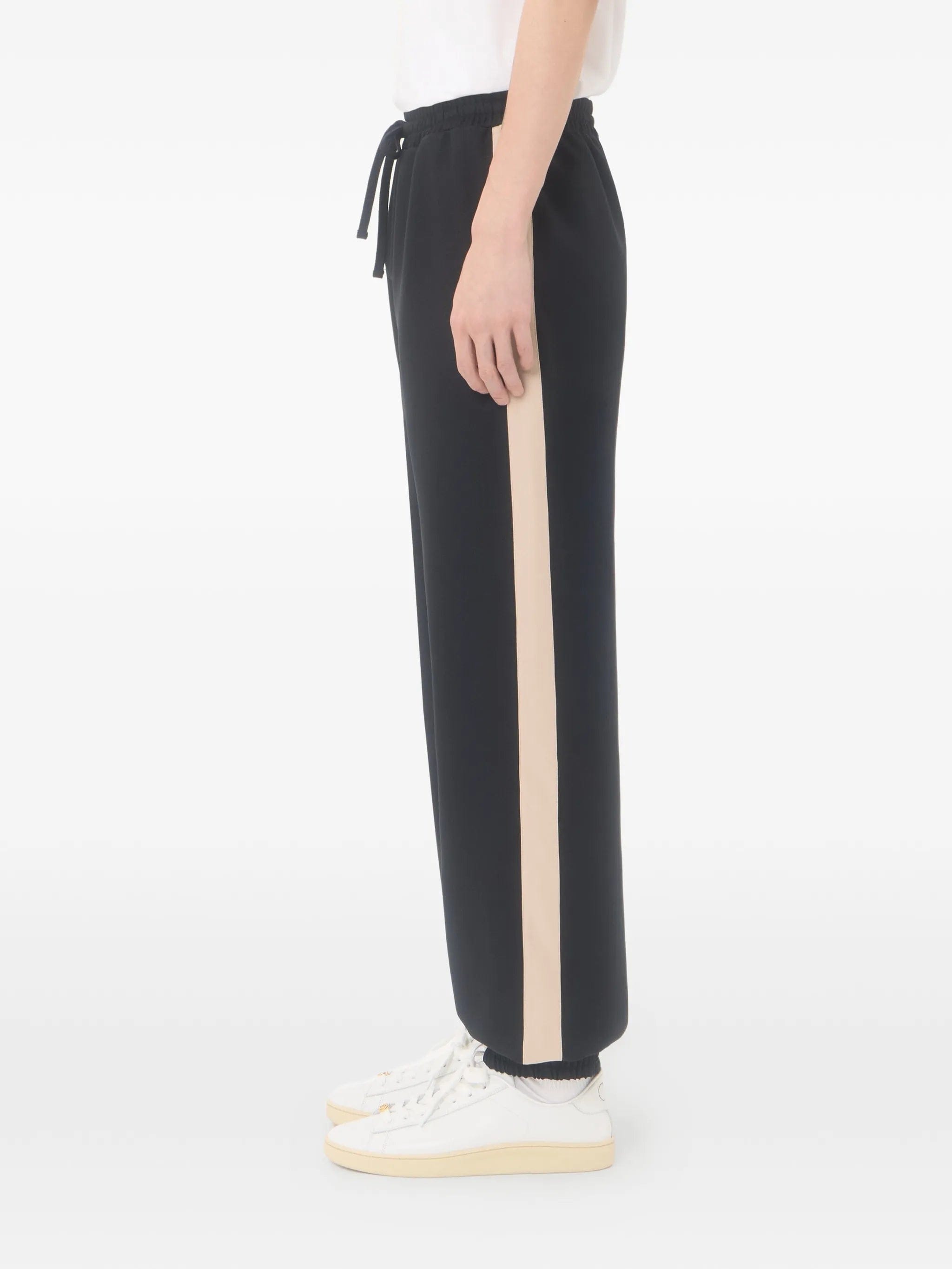 Valentino Garavani V - logo side - stripe track pants