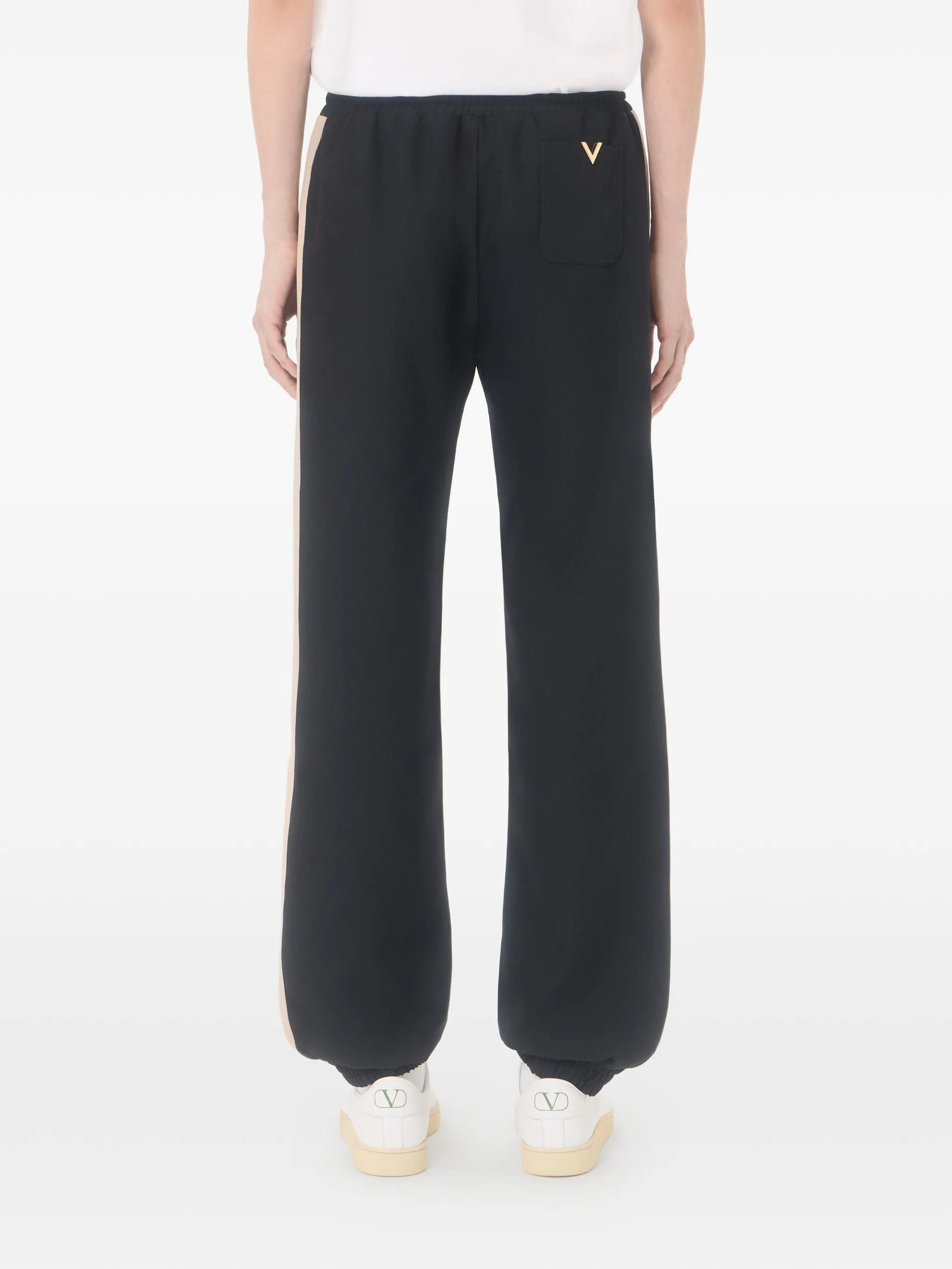 Valentino Garavani V - logo side - stripe track pants