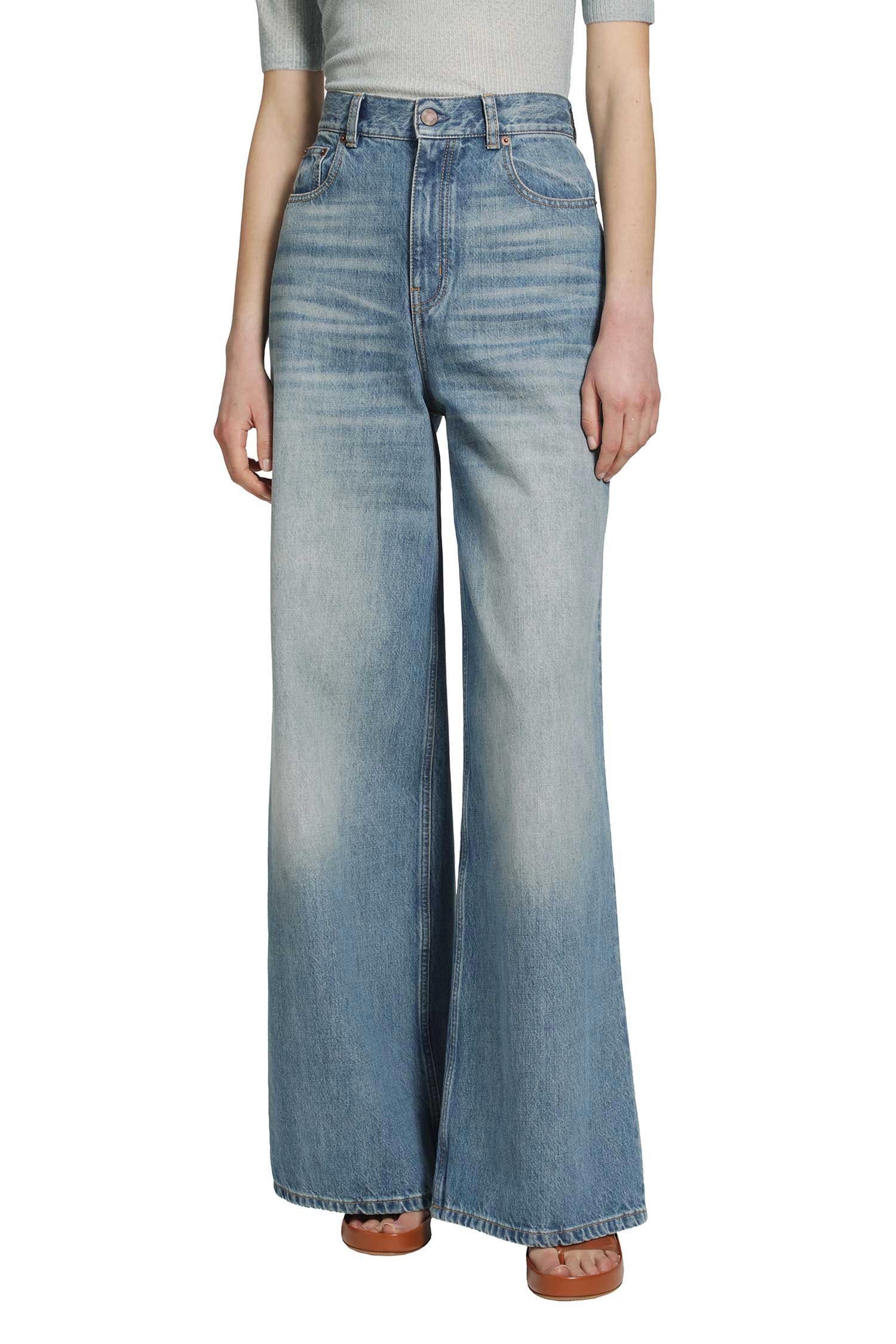CHLOÉ High - Rise Wide Leg Jeans