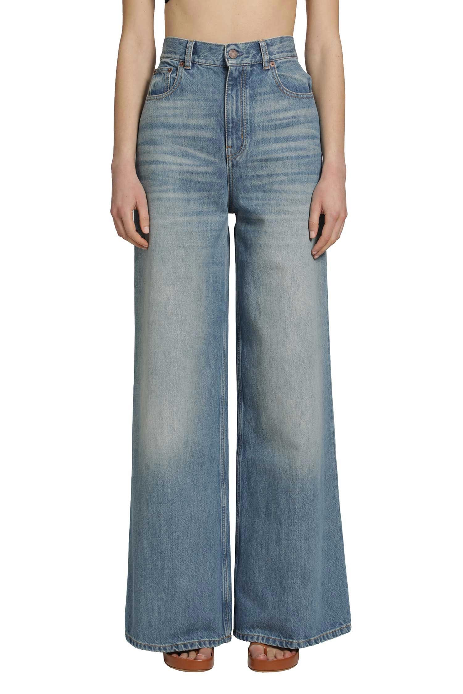CHLOÉ High - Rise Wide Leg Jeans