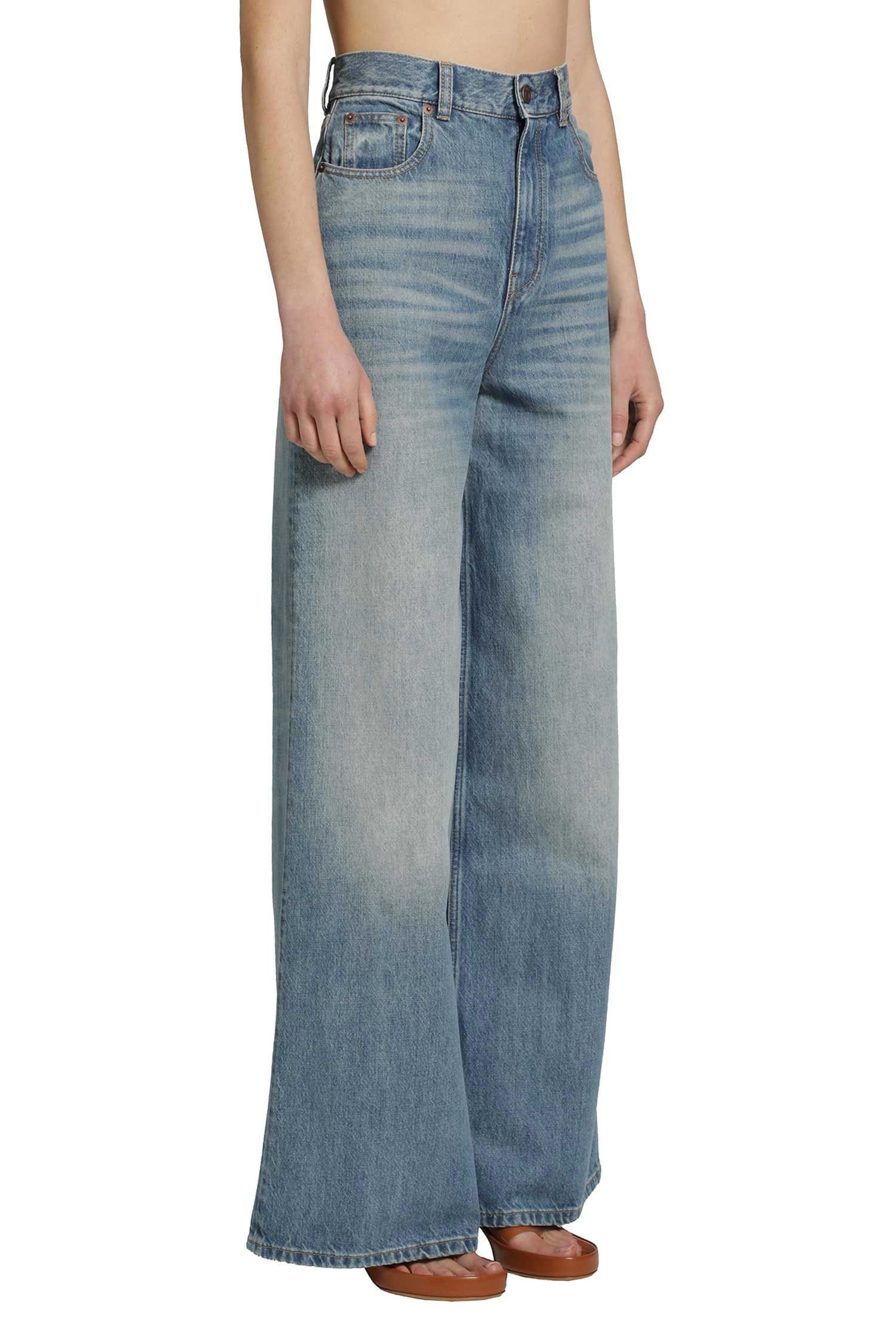 CHLOÉ High - Rise Wide Leg Jeans