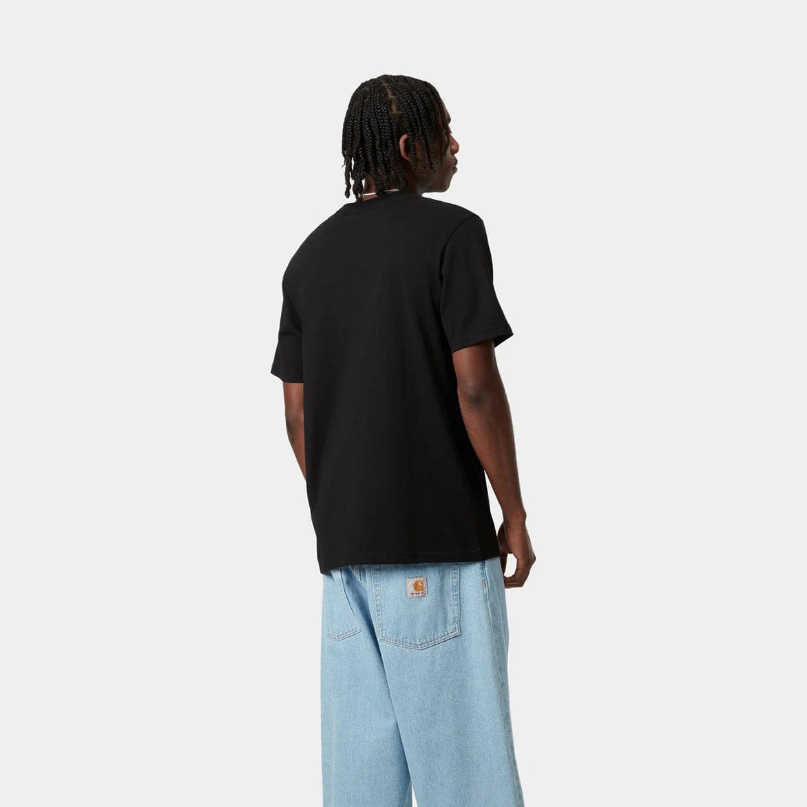 Carhartt WIP SS POCKET T - SHIRT - BLACK