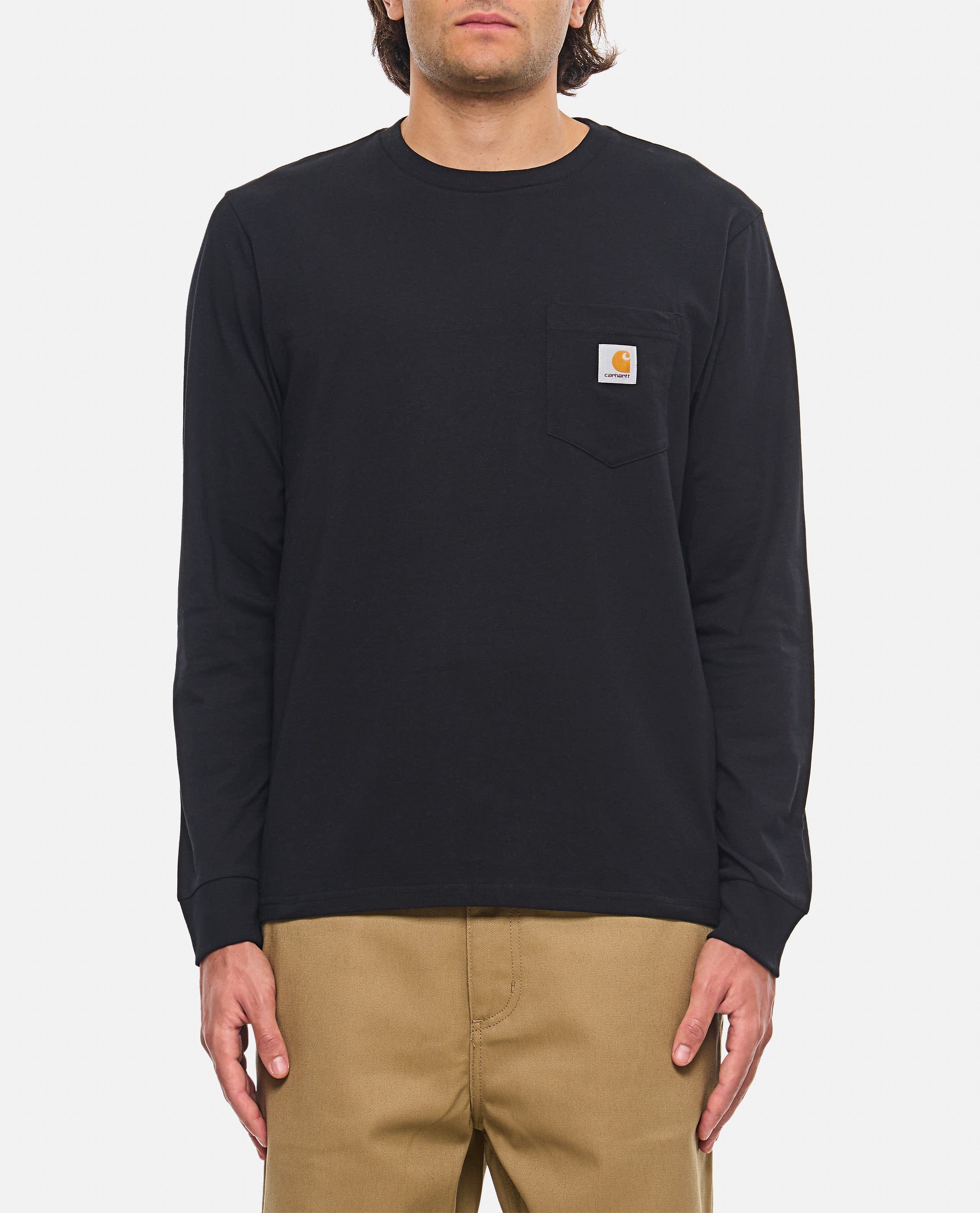 Carhartt WIP L/S POCKET T - SHIRT COTTON SINGLE JERSEY