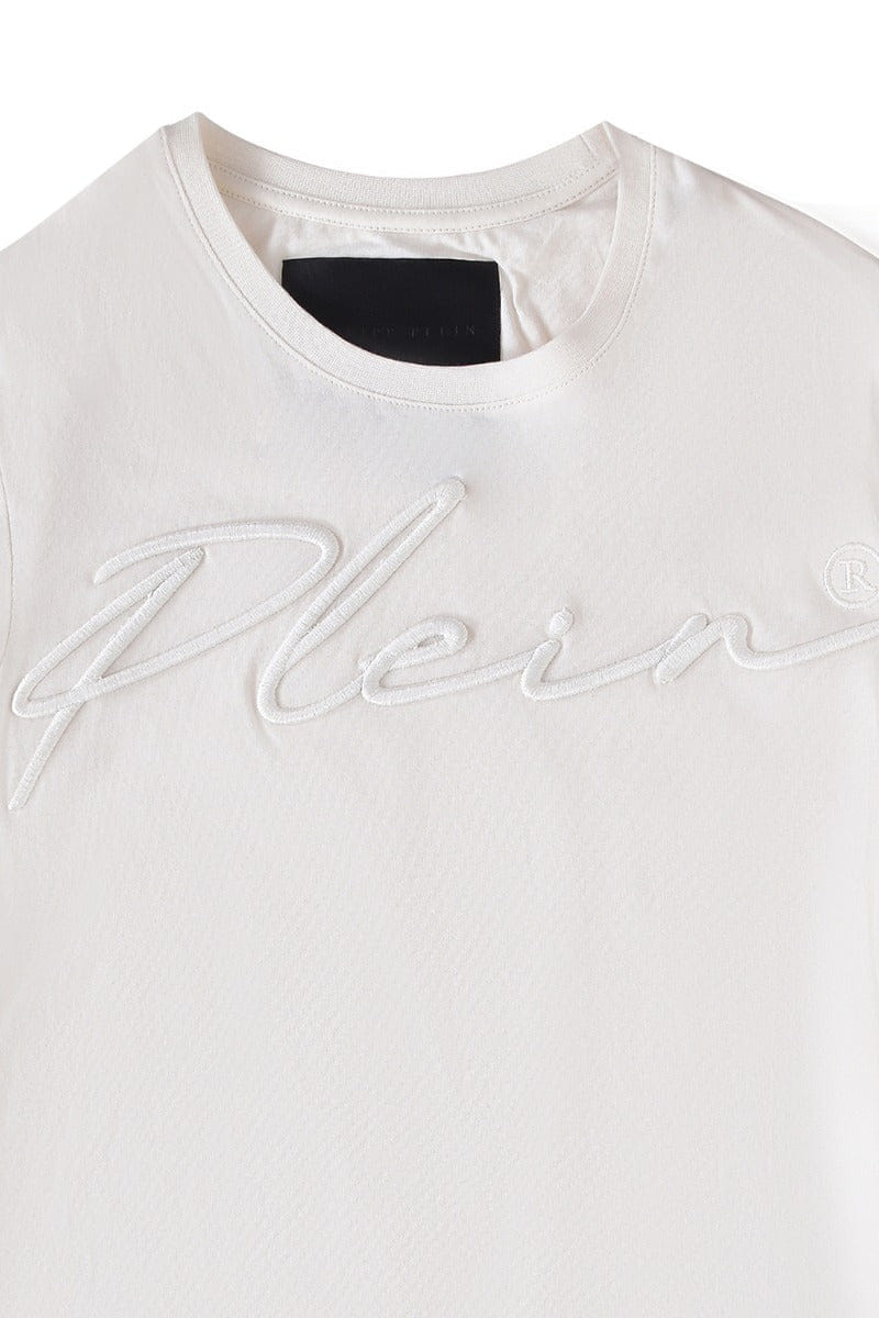 Philipp Plein White Logo T-Shirt