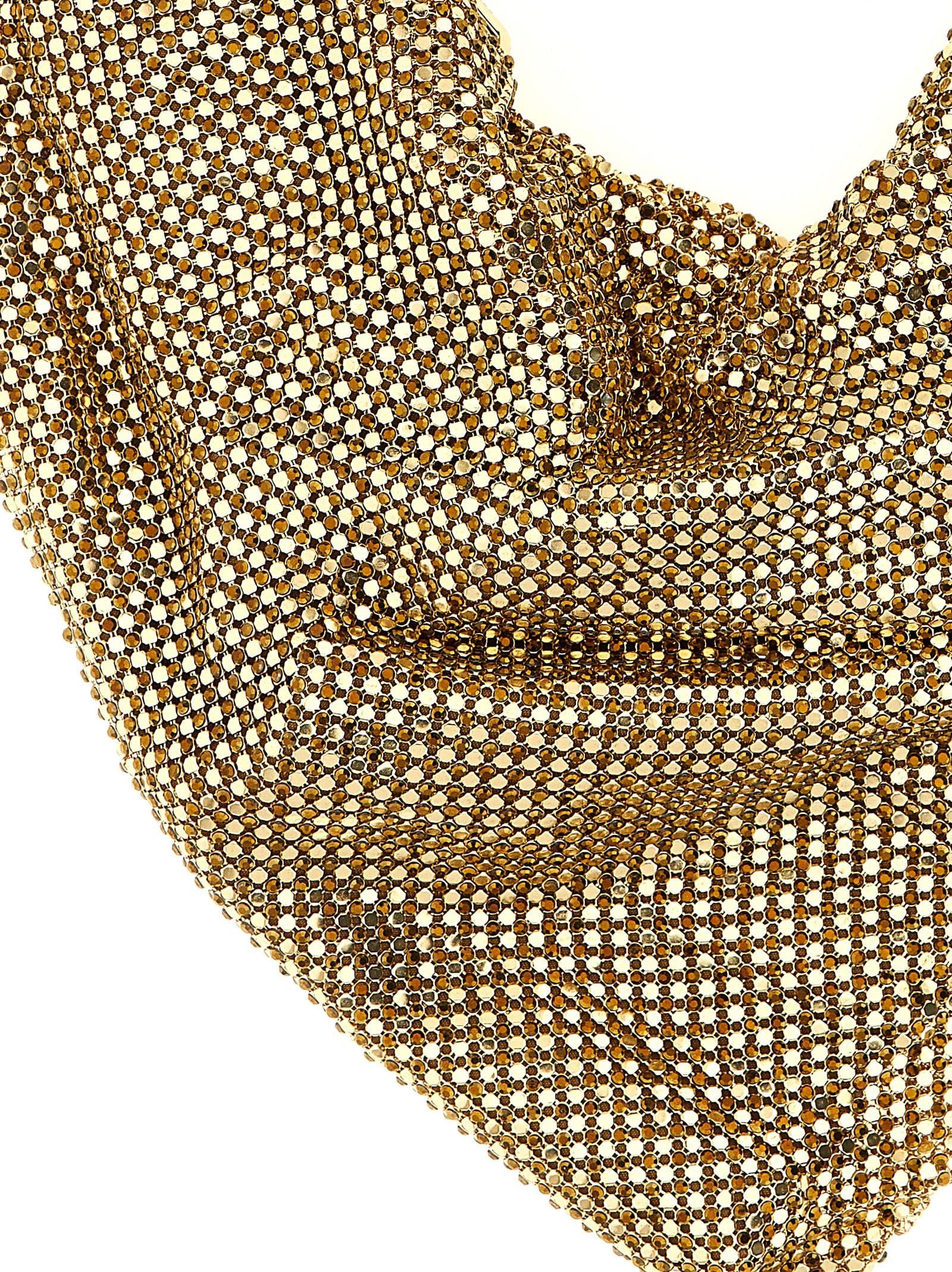 Benedetta Bruzziches Shoulder Bag — gold