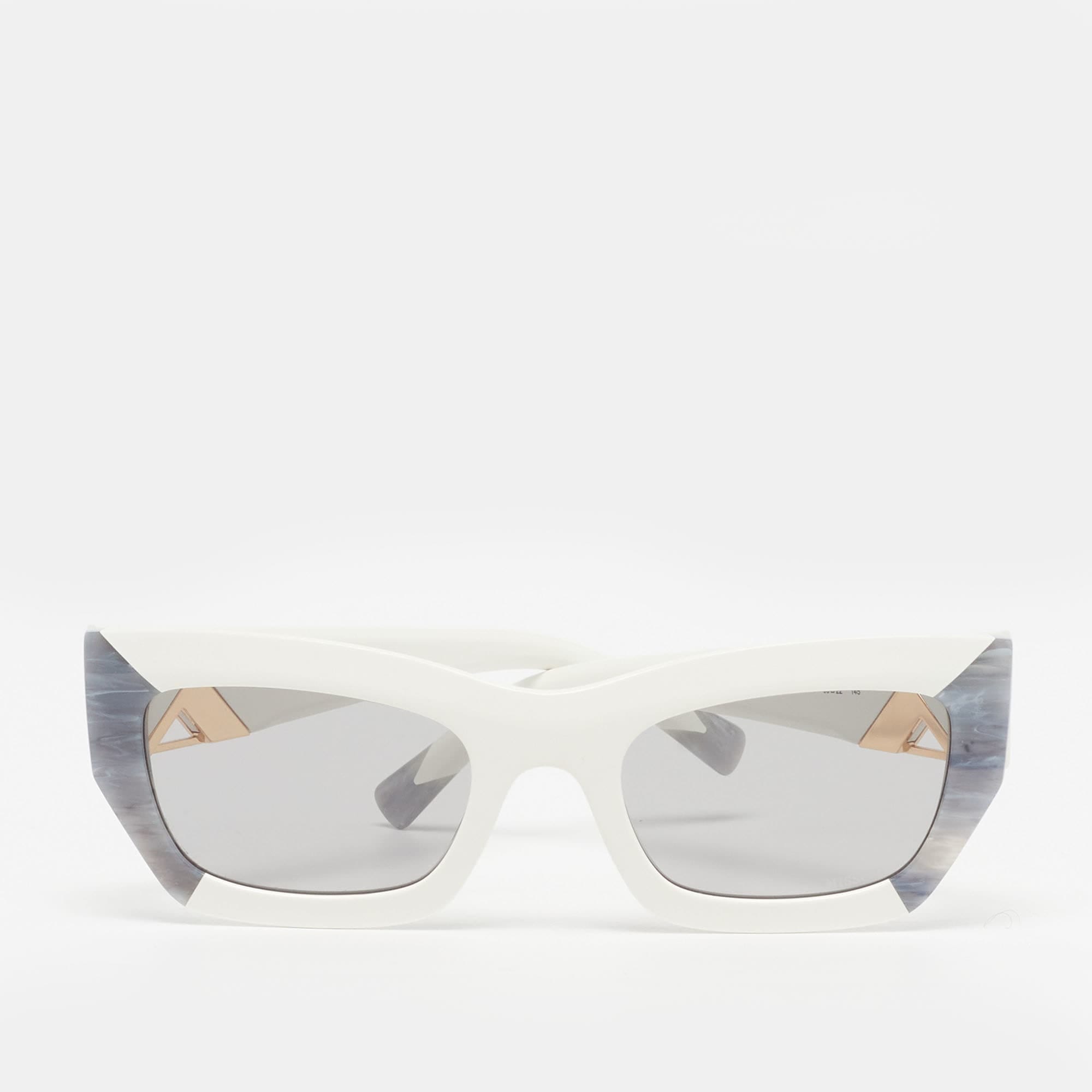 Missoni White/grey Mis 0151/s Cat Eye Sunglasses