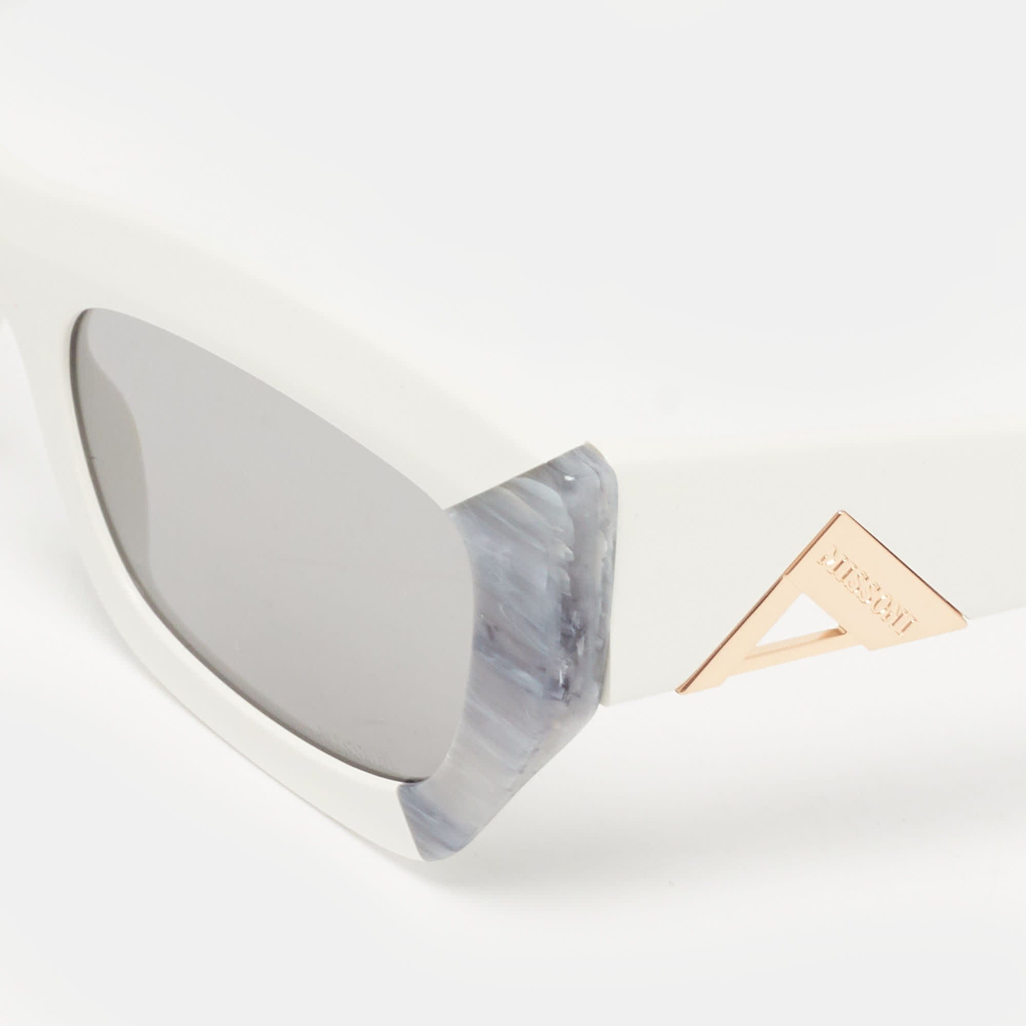 Missoni White/grey Mis 0151/s Cat Eye Sunglasses
