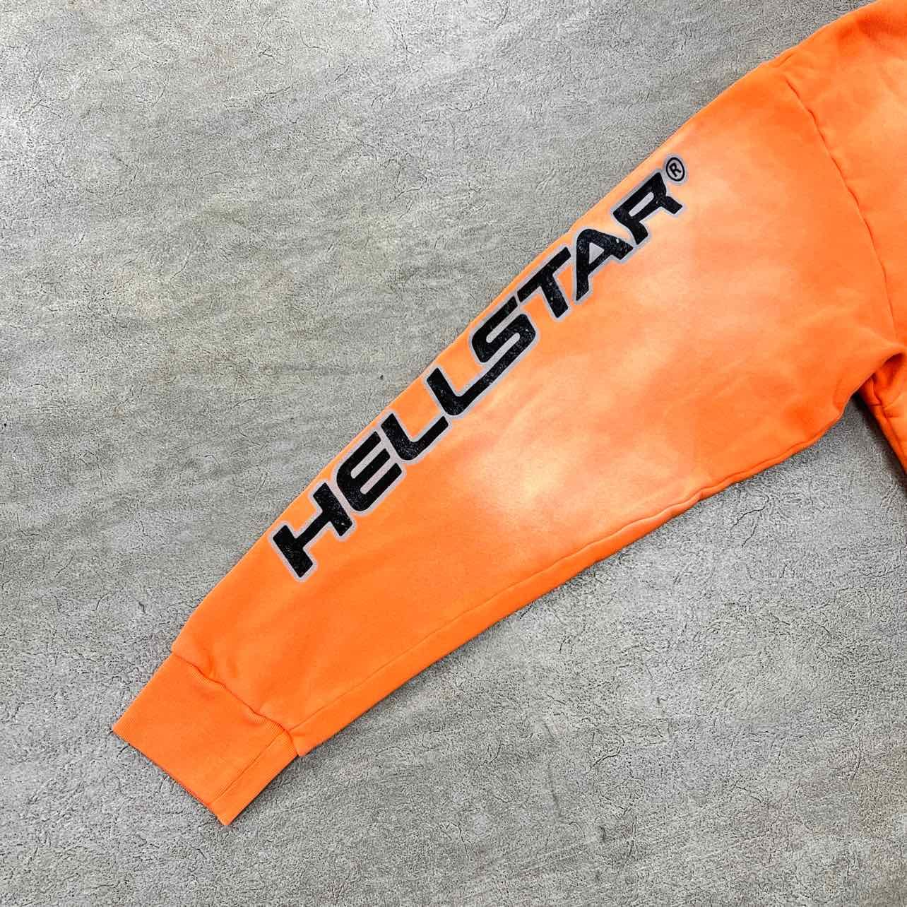 Hellstar Hoodie FIRE ORANGE Orange New Size L
