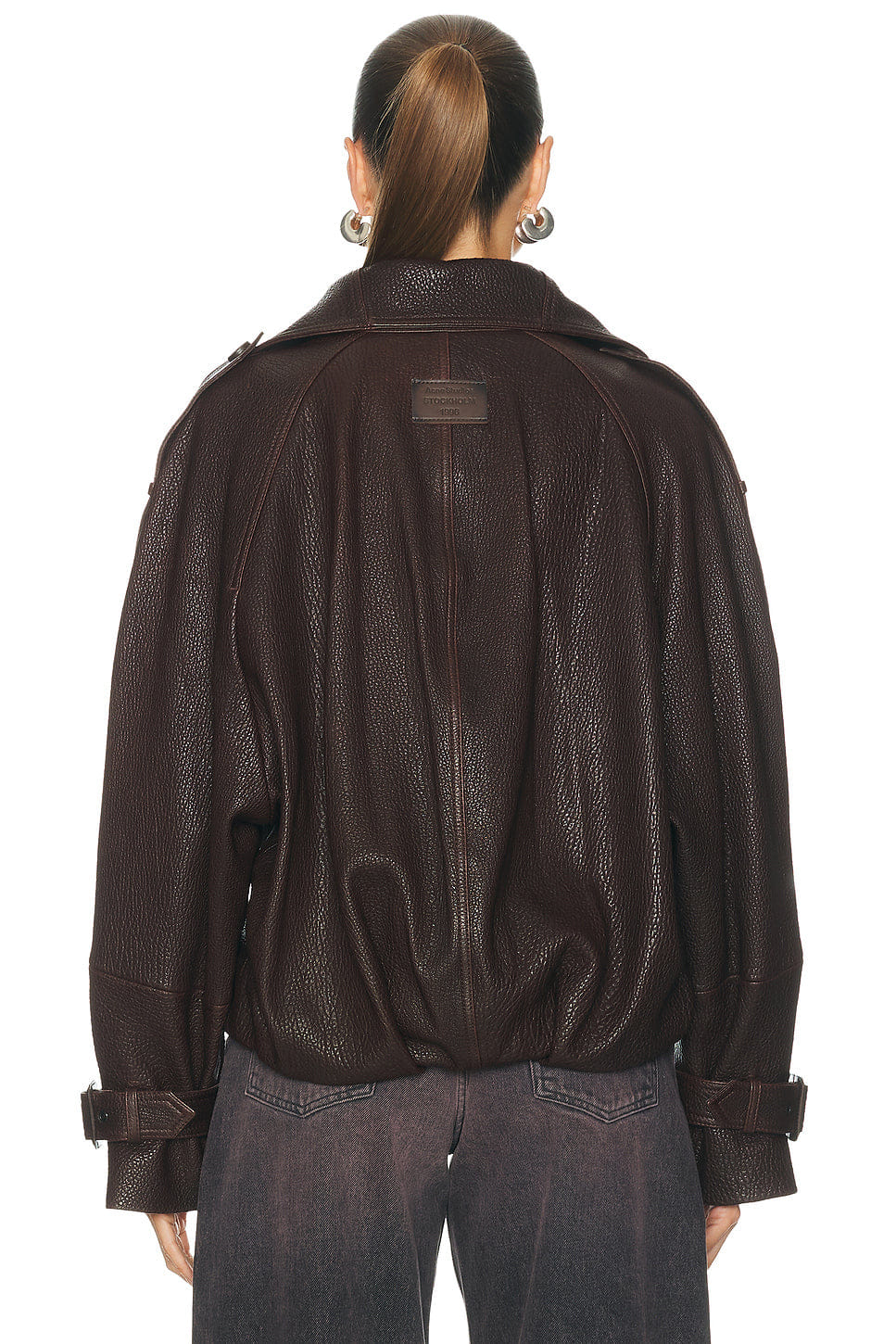 Acne Studios Laris Leather Jacket