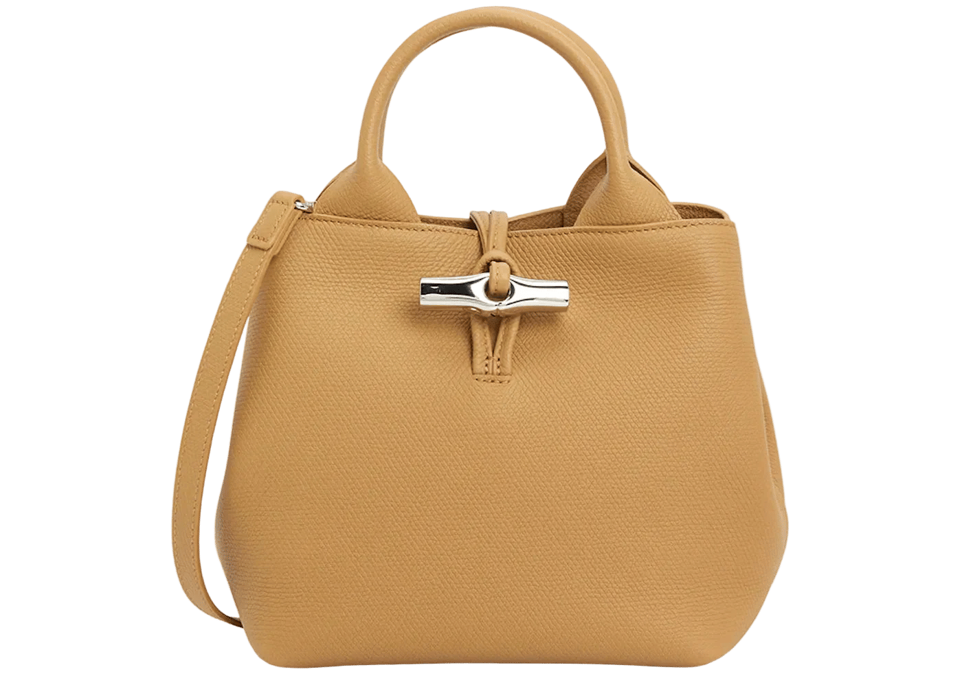 Long Champ Longchamp Le Roseau S Tote Camel