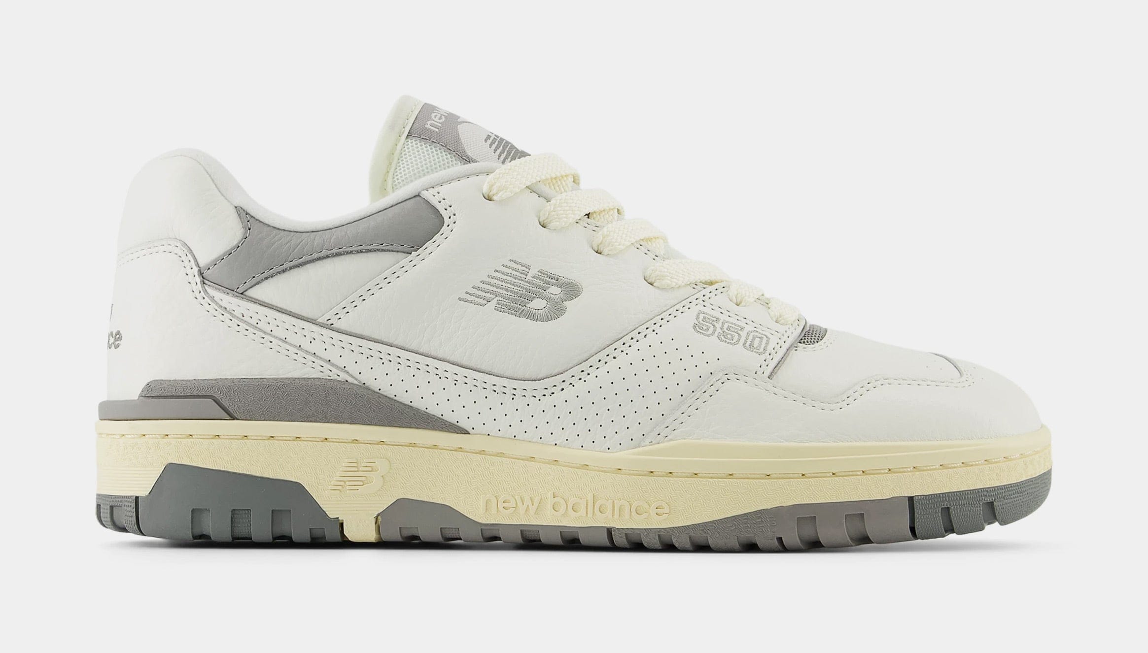 Newbalance 550 Mens Lifestyle Shoes (White/Grey)