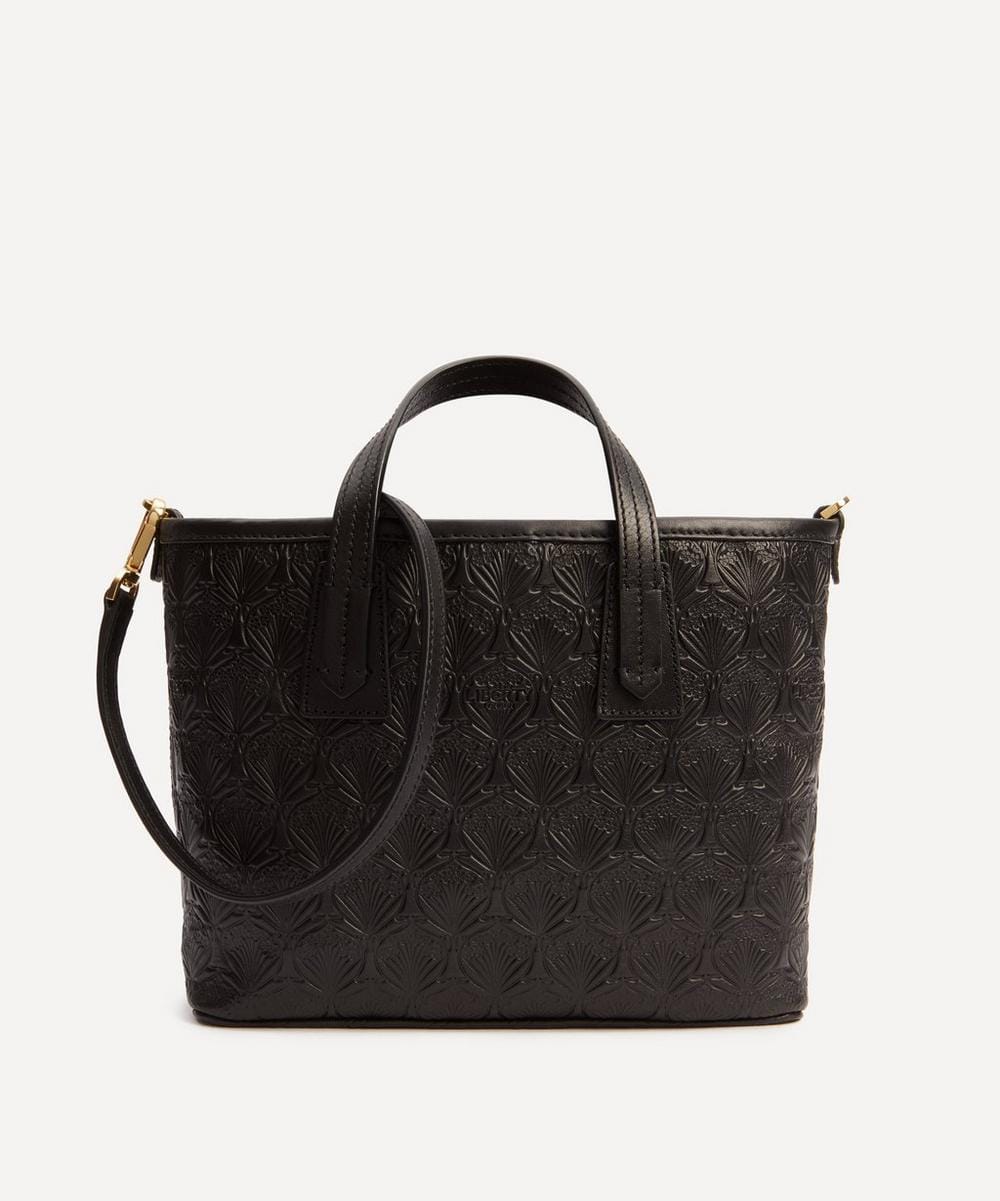 CROSS Mini Marlborough Cross - Body Tote Bag in Embossed Leather
