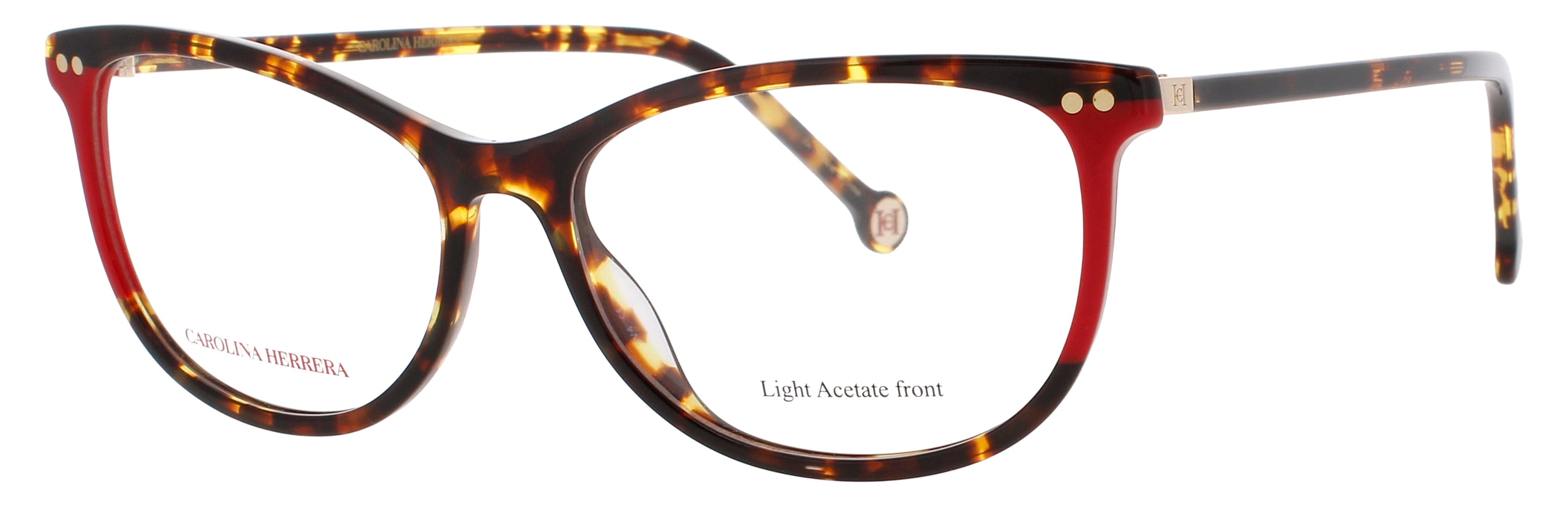 Carolina Herrera Optical Glasses HAVANA/RED