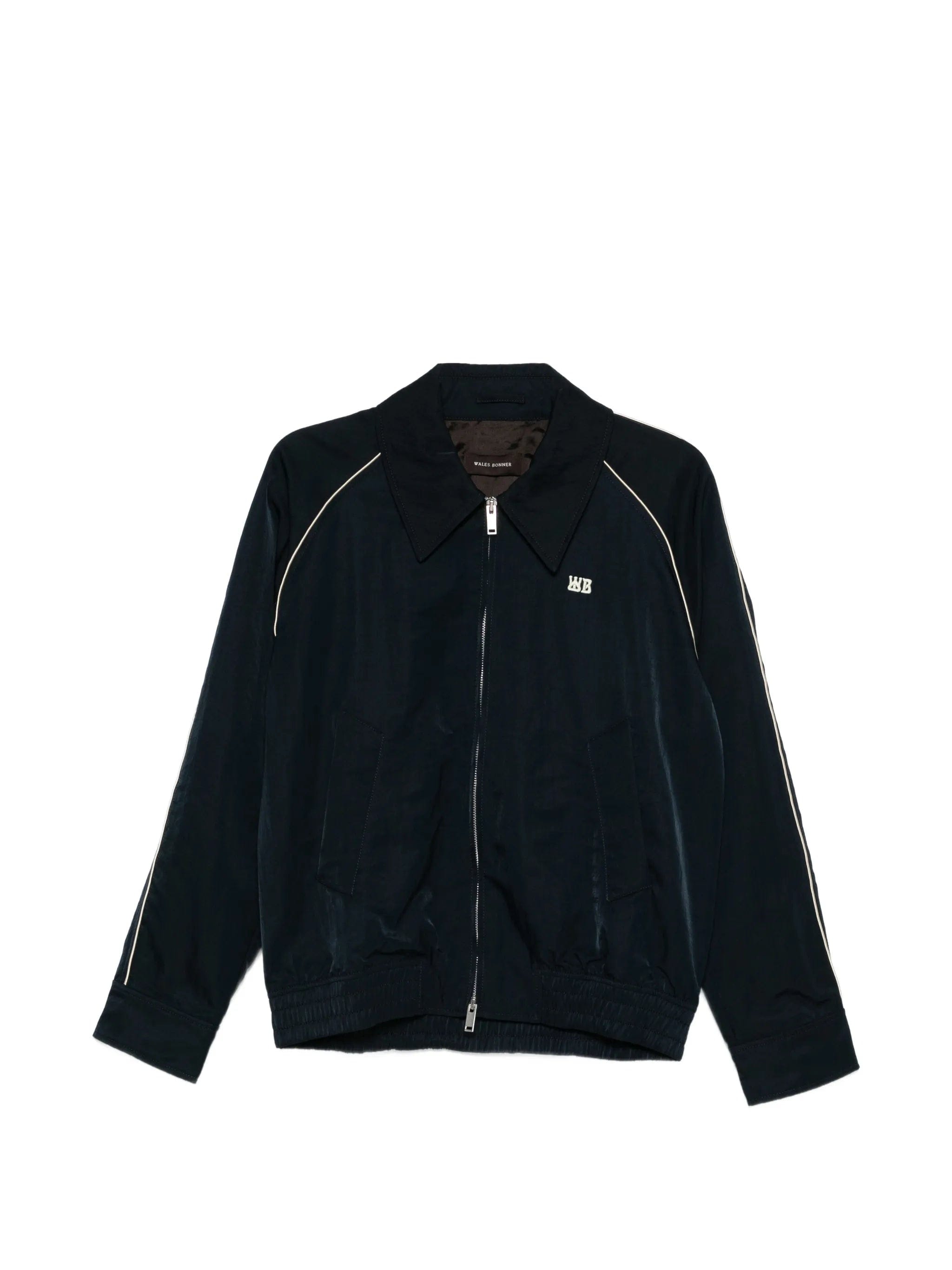 Wales Bonner Taslan logo - detail jacket