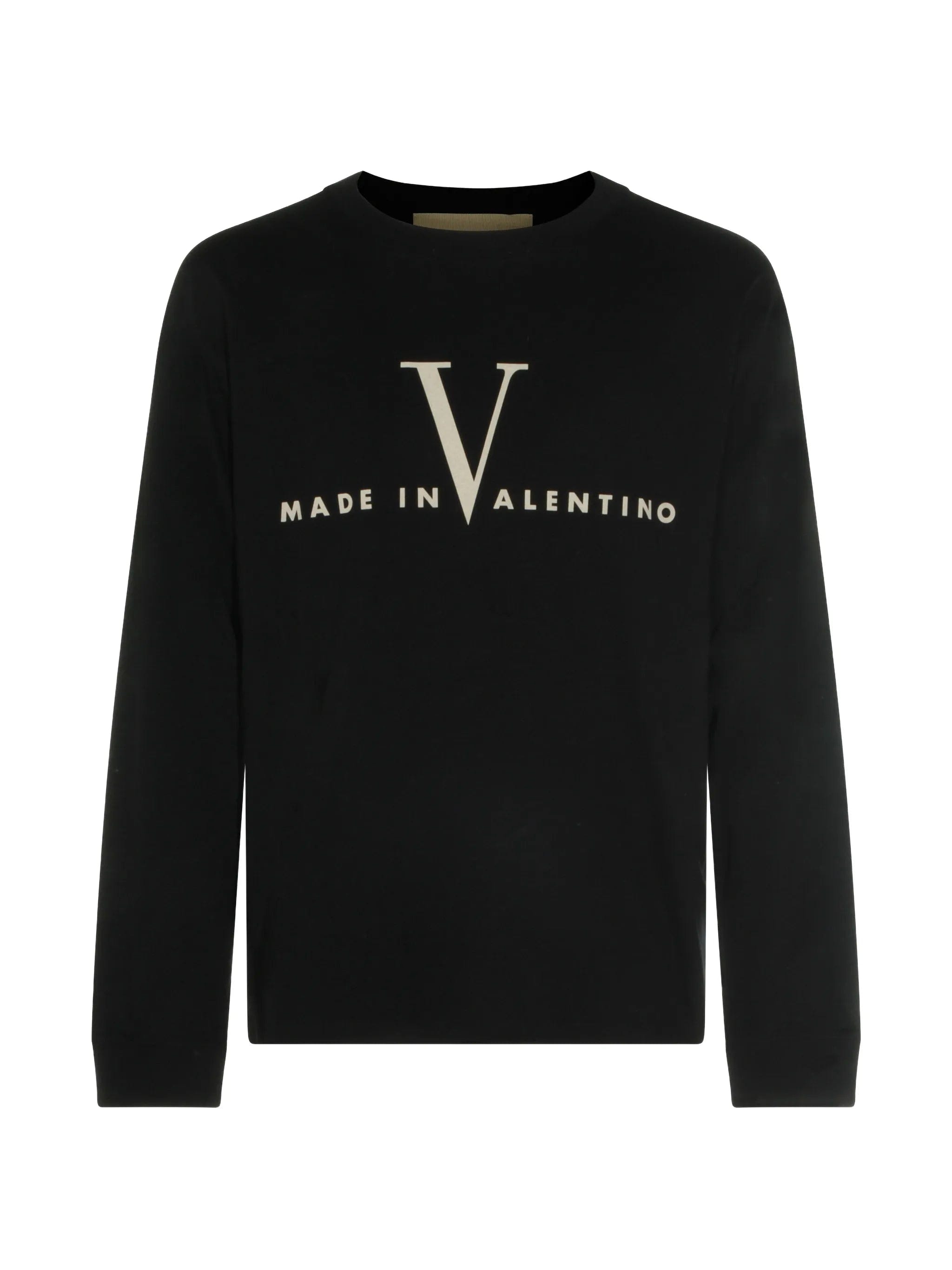Valentino Garavani logo - print long - sleeve sweatshirt