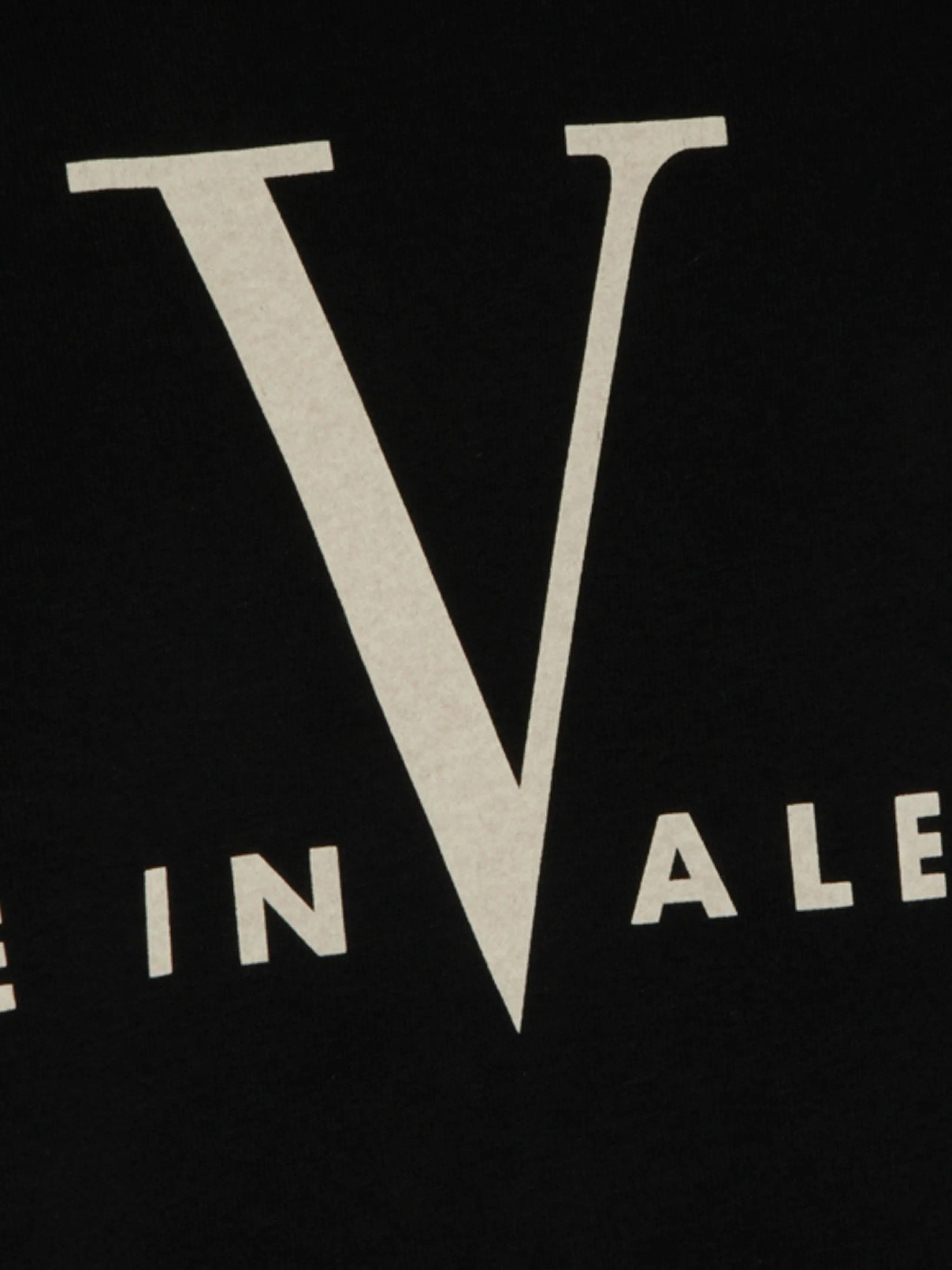 Valentino Garavani logo - print long - sleeve sweatshirt