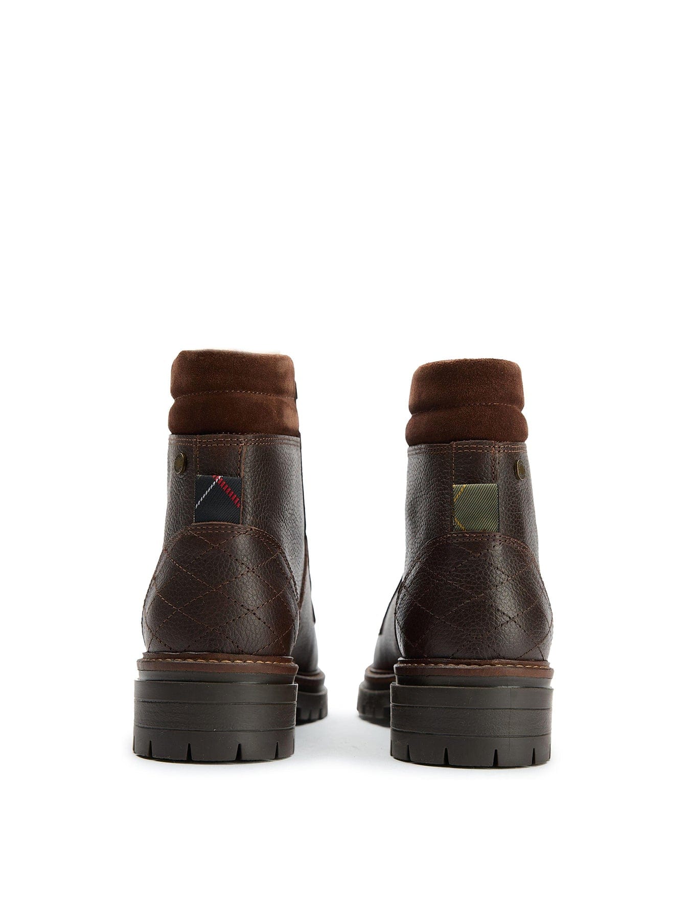 Barbour Bamburgh Leather Ankle Boots Brown
