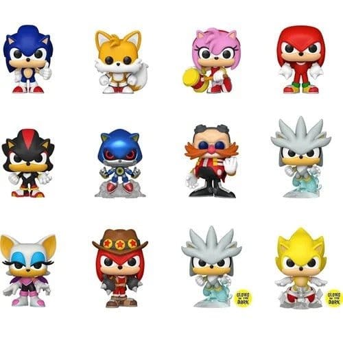 Funko Sonic the Hedgehog Mystery Minis Mini - Figure (1 Box with 1 Figure)