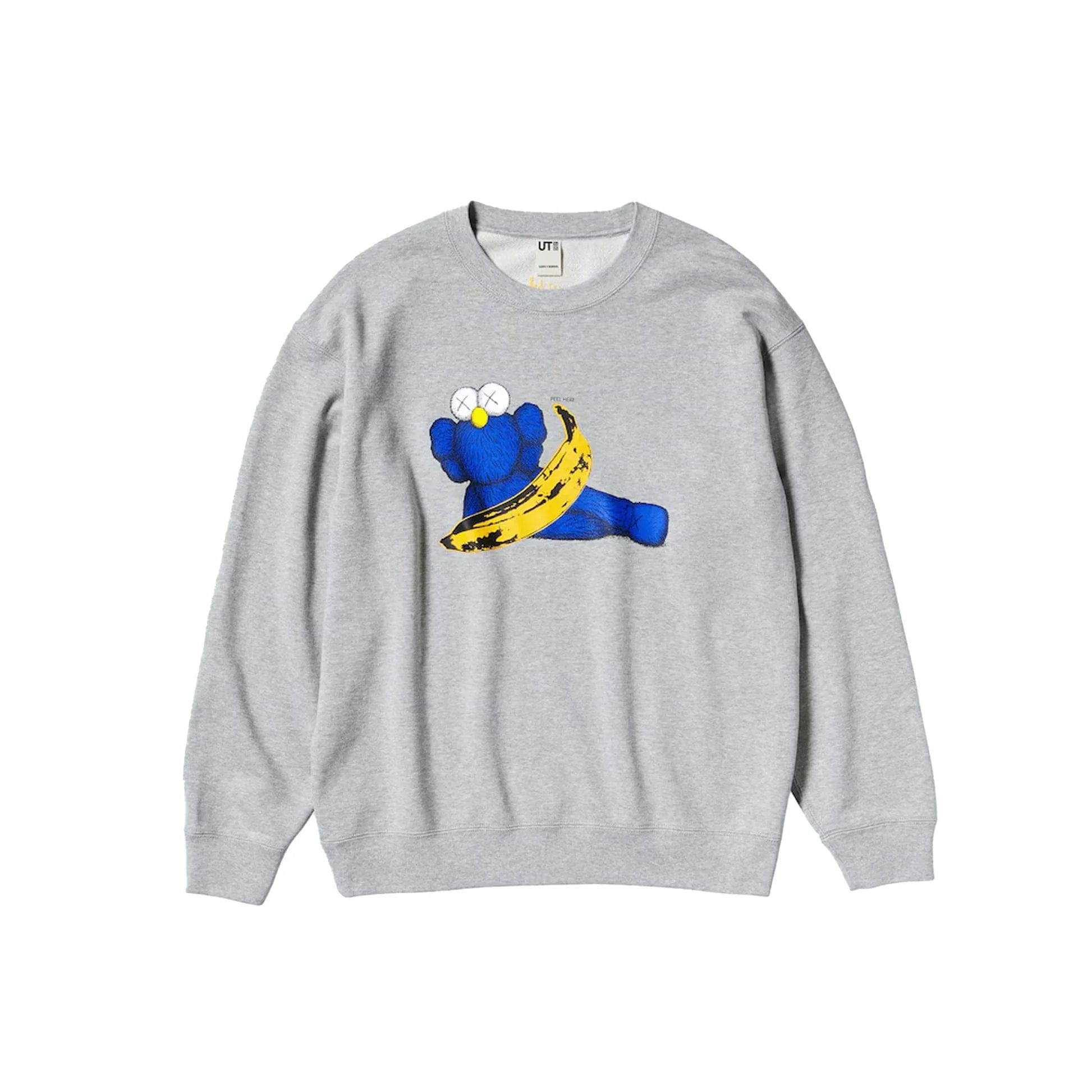 Kaws x Uniqlo x Andy Warhol UT Graphic Sweatshirt Kids Grey