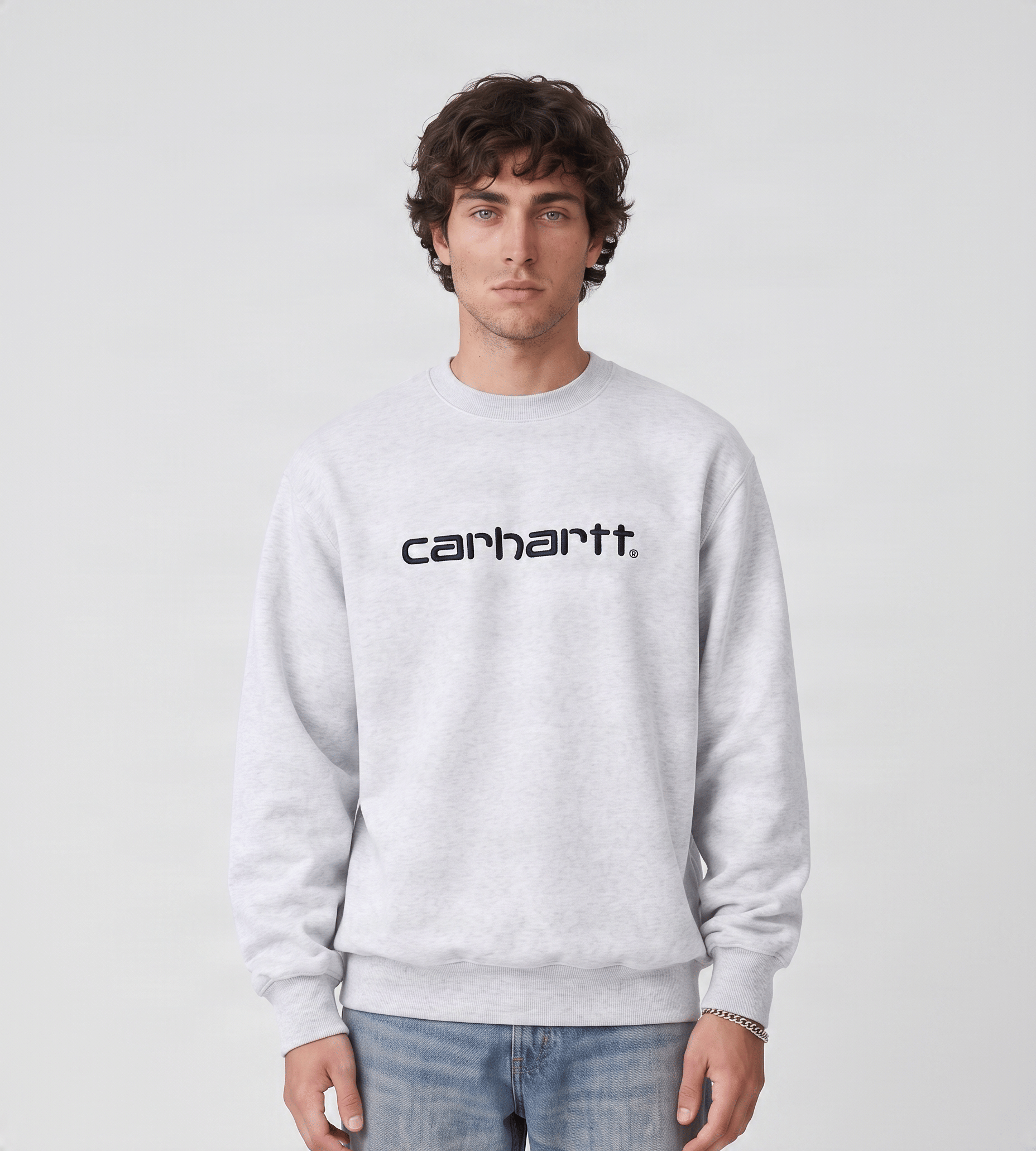 Carhartt WIP Carhartt Sweater Ash Heather Graphite