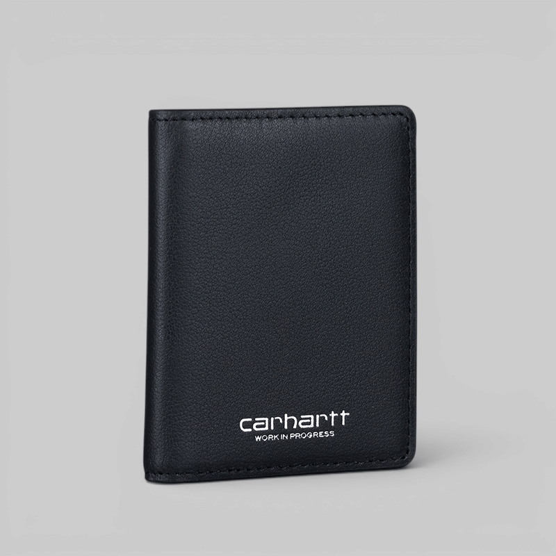 Carhartt WIP Vegas Fold Cardholder - Black/Silver