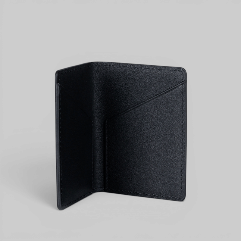 Carhartt WIP Vegas Fold Cardholder - Black/Silver
