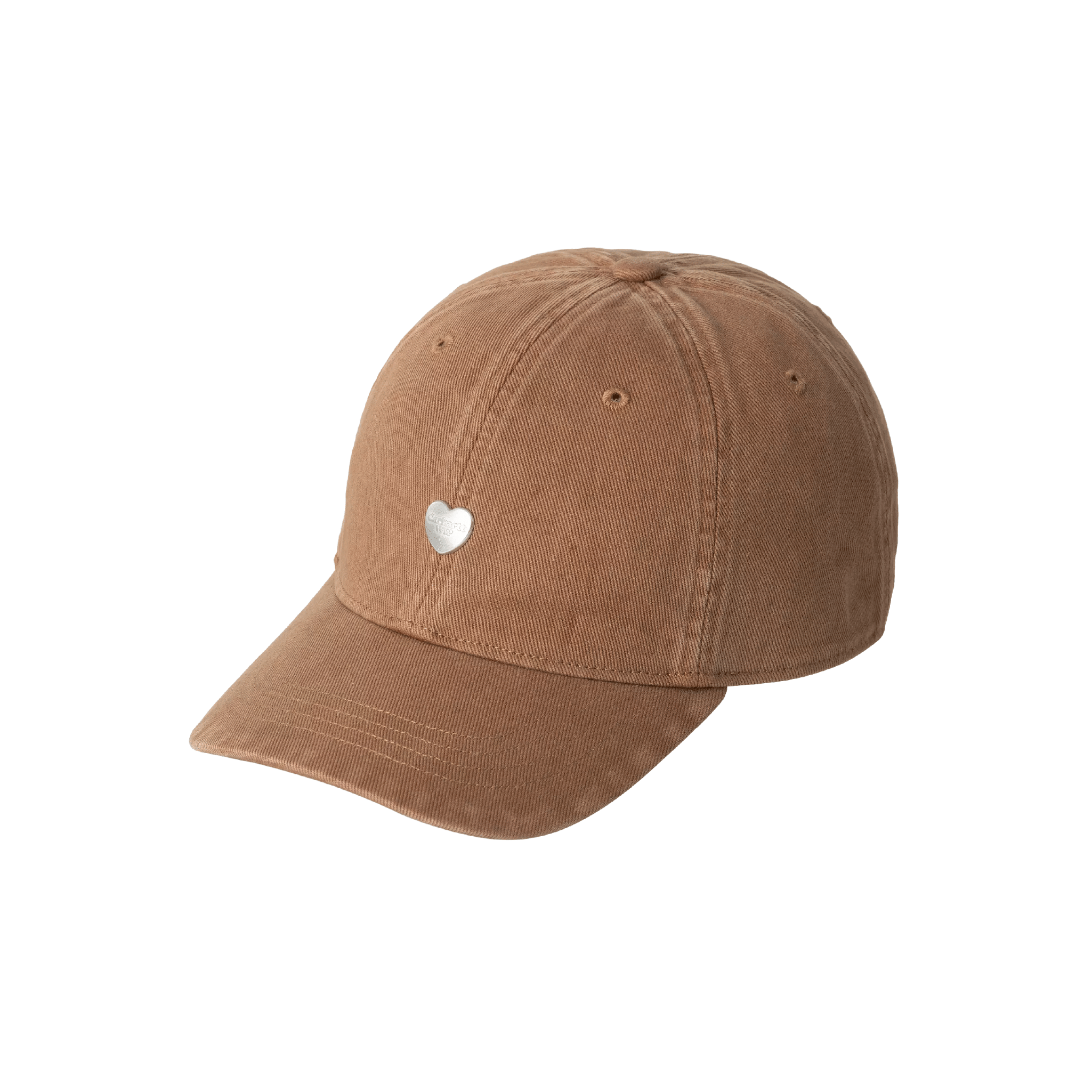 Carhartt WIP HEART METAL CAP (HAMILTON BROWN/SILVER)