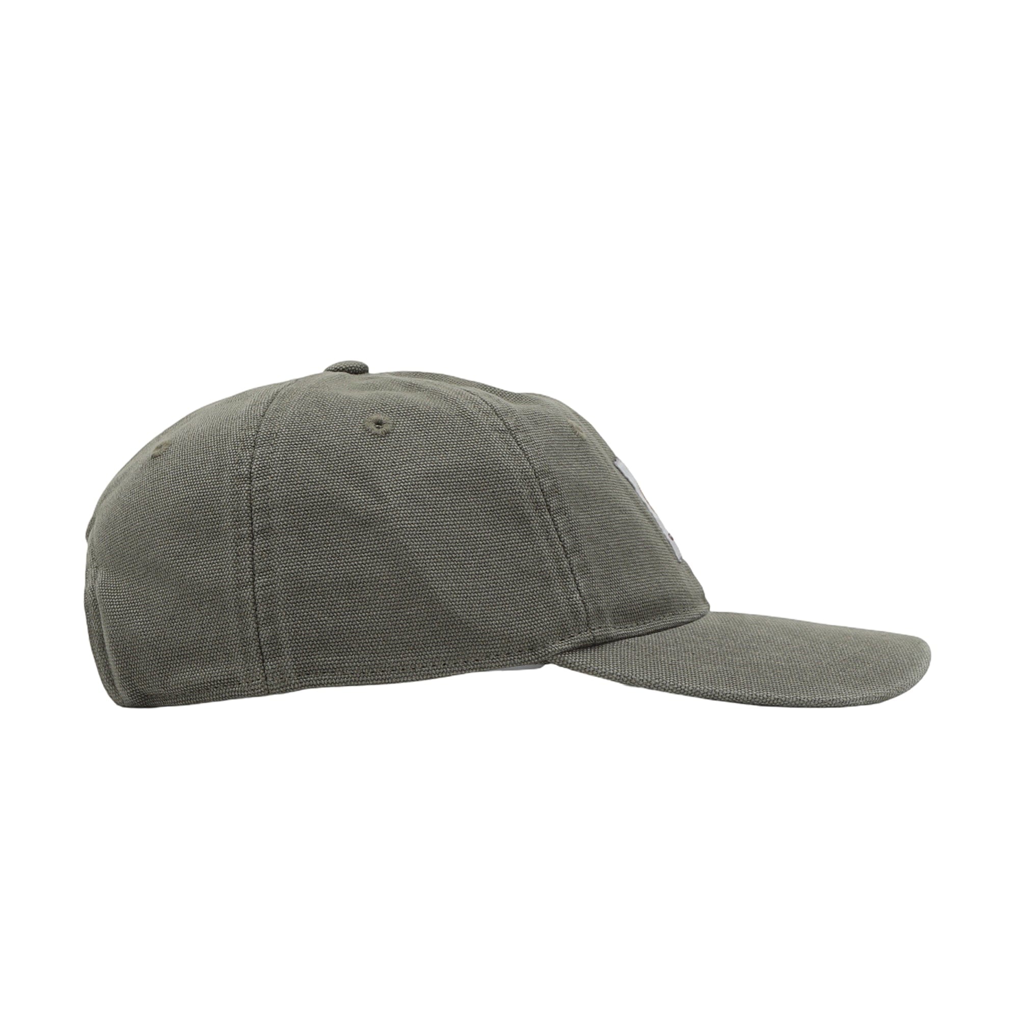 Carhartt Wip Canvas 6 - Panel Cap - Leaf/White stone washed