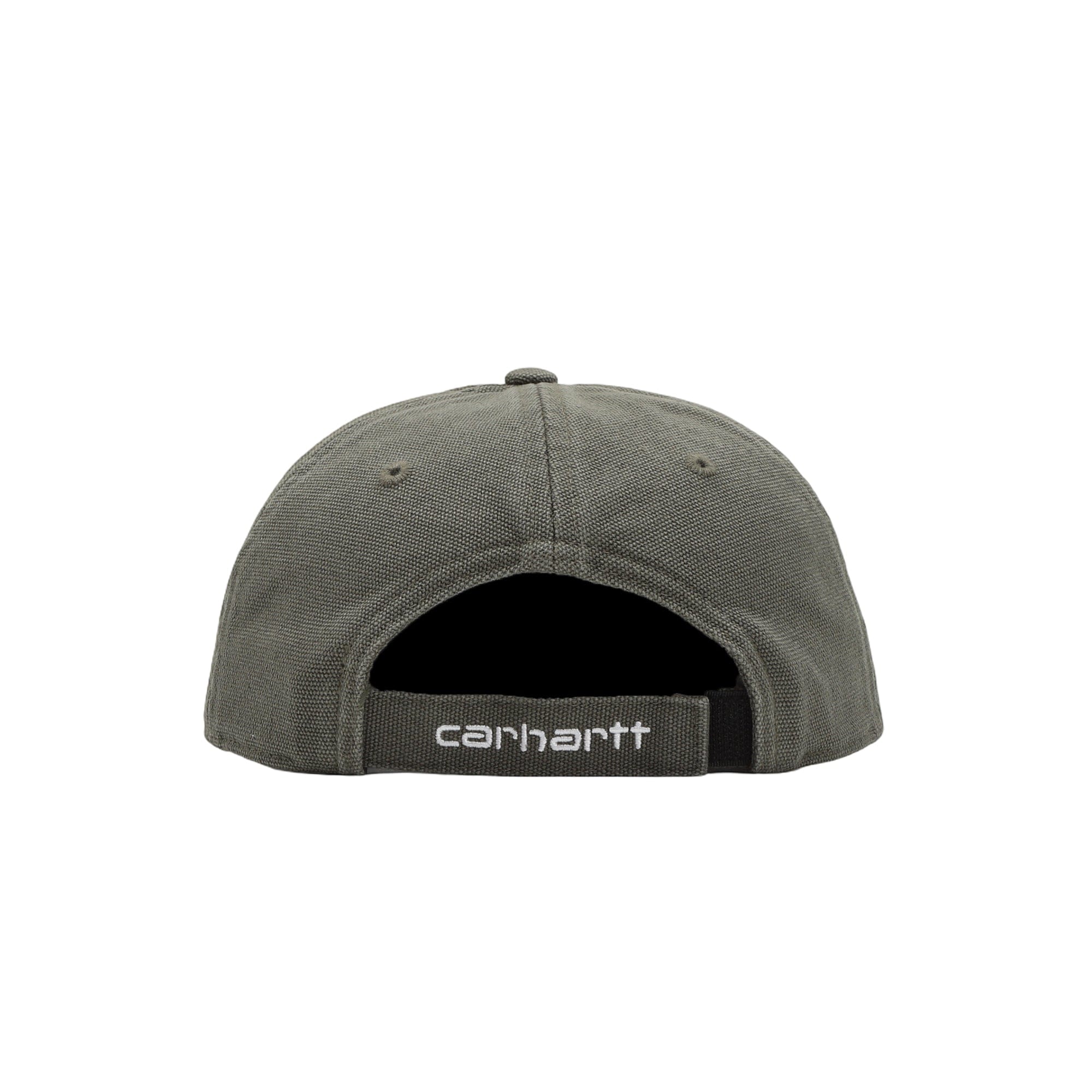 Carhartt Wip Canvas 6 - Panel Cap - Leaf/White stone washed