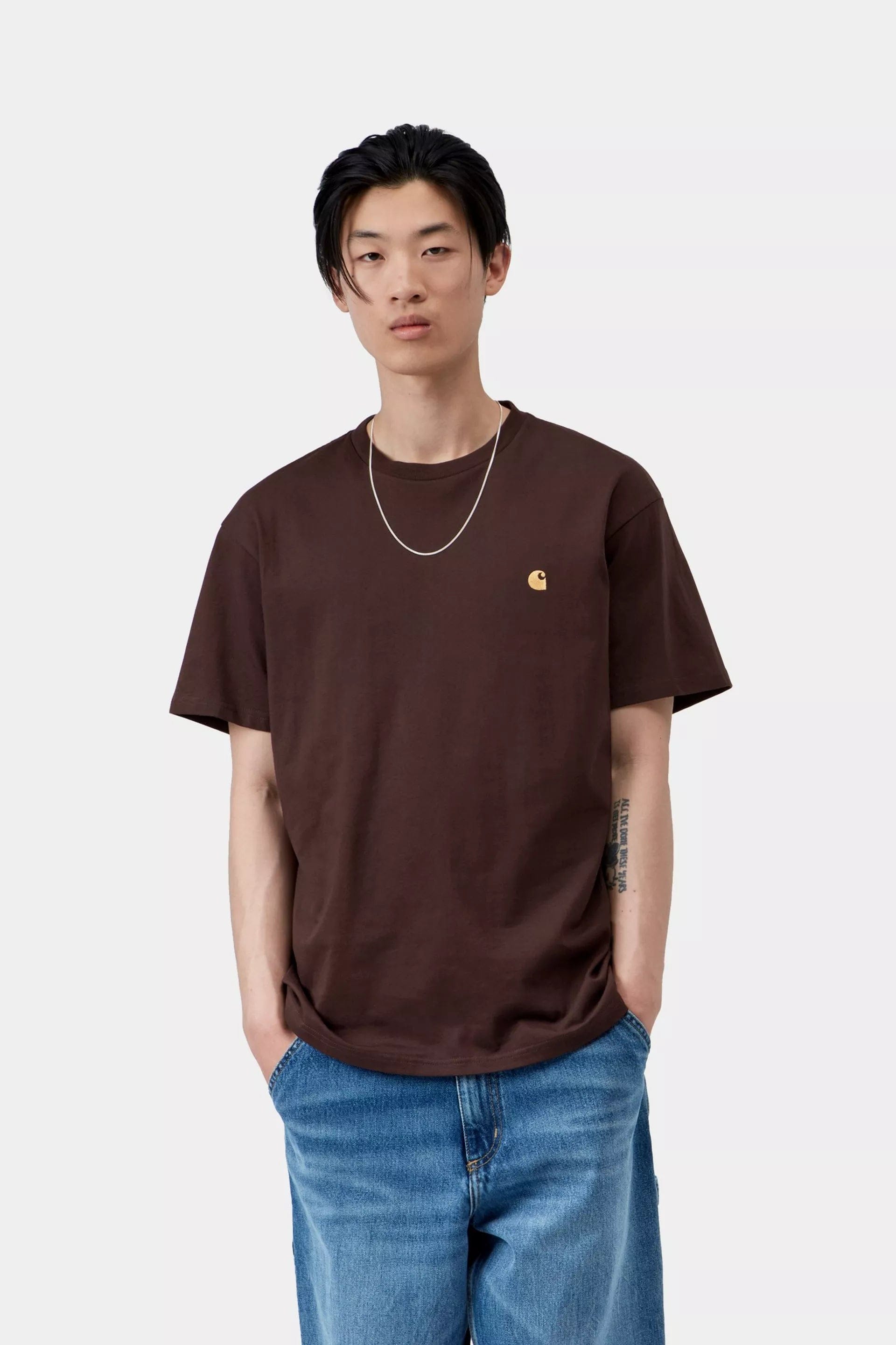 Carhartt WIP Chase T - Shirt - Palisander