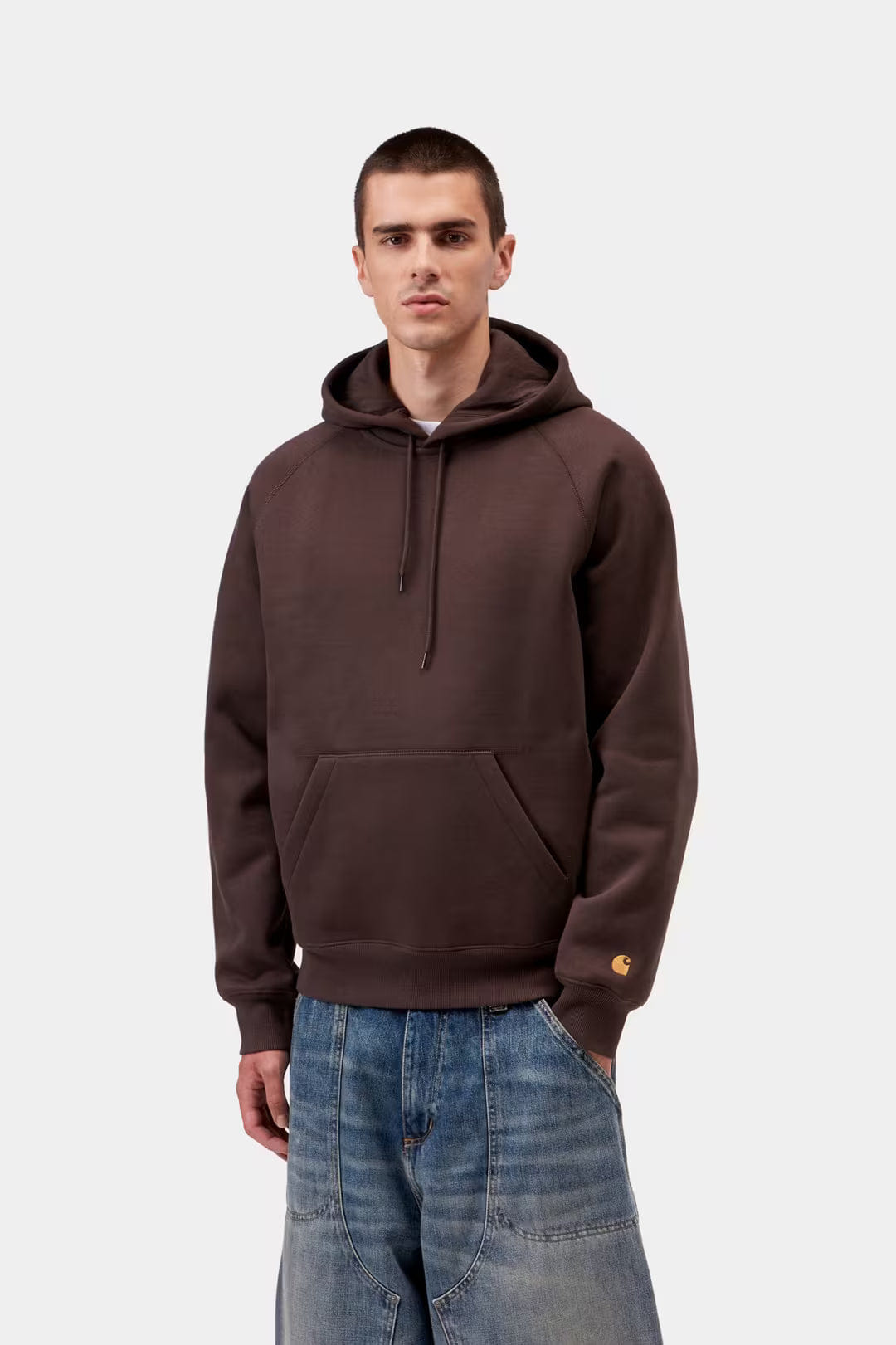 Carhartt WIP Hooded Chase Sweatshirt - Palisander