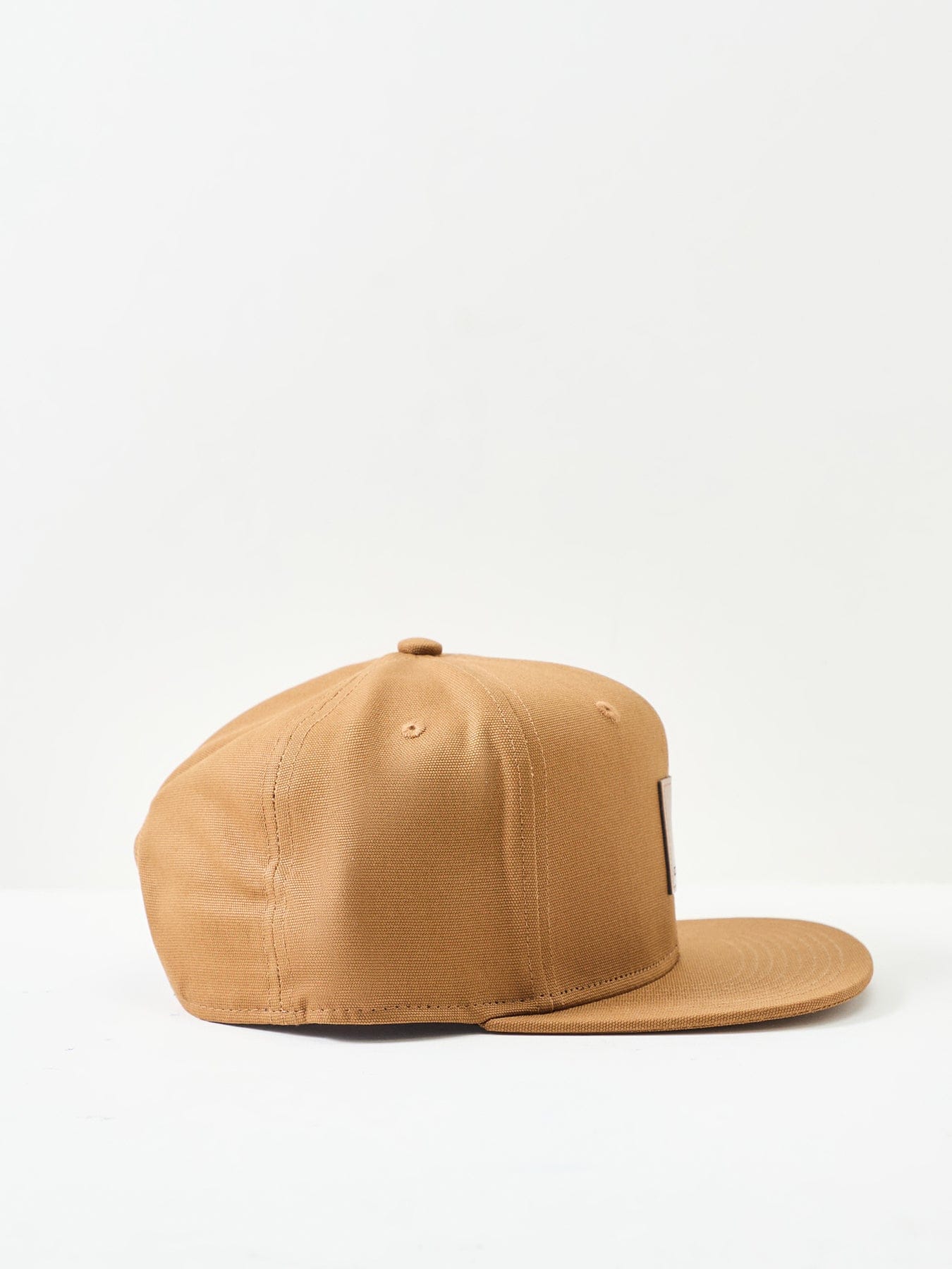 Carhartt WIP Logo Canvas Cap Hamilton Brown