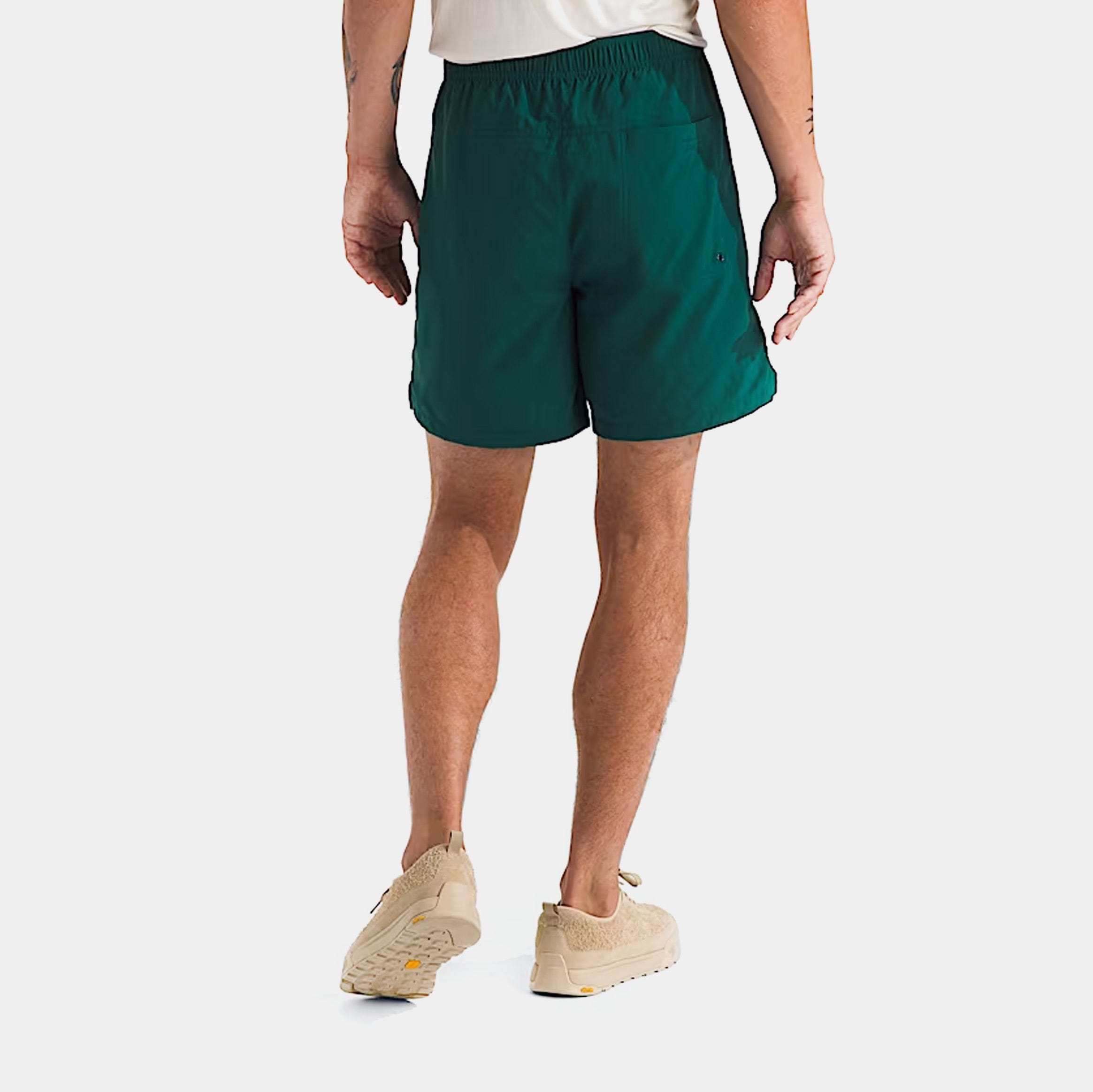 THE NORTH FACE Action 2.0 Mens Shorts (Green/White)