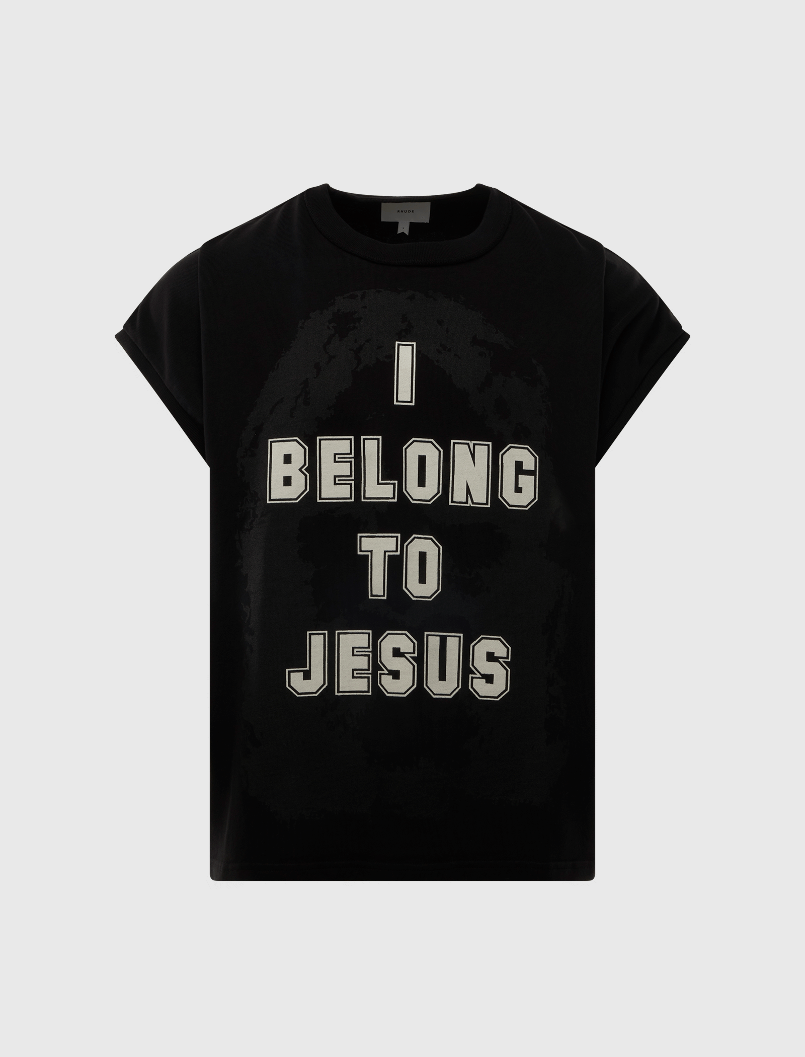 RHUDE BELONG TO JESUS CUTOFF T-Shirt