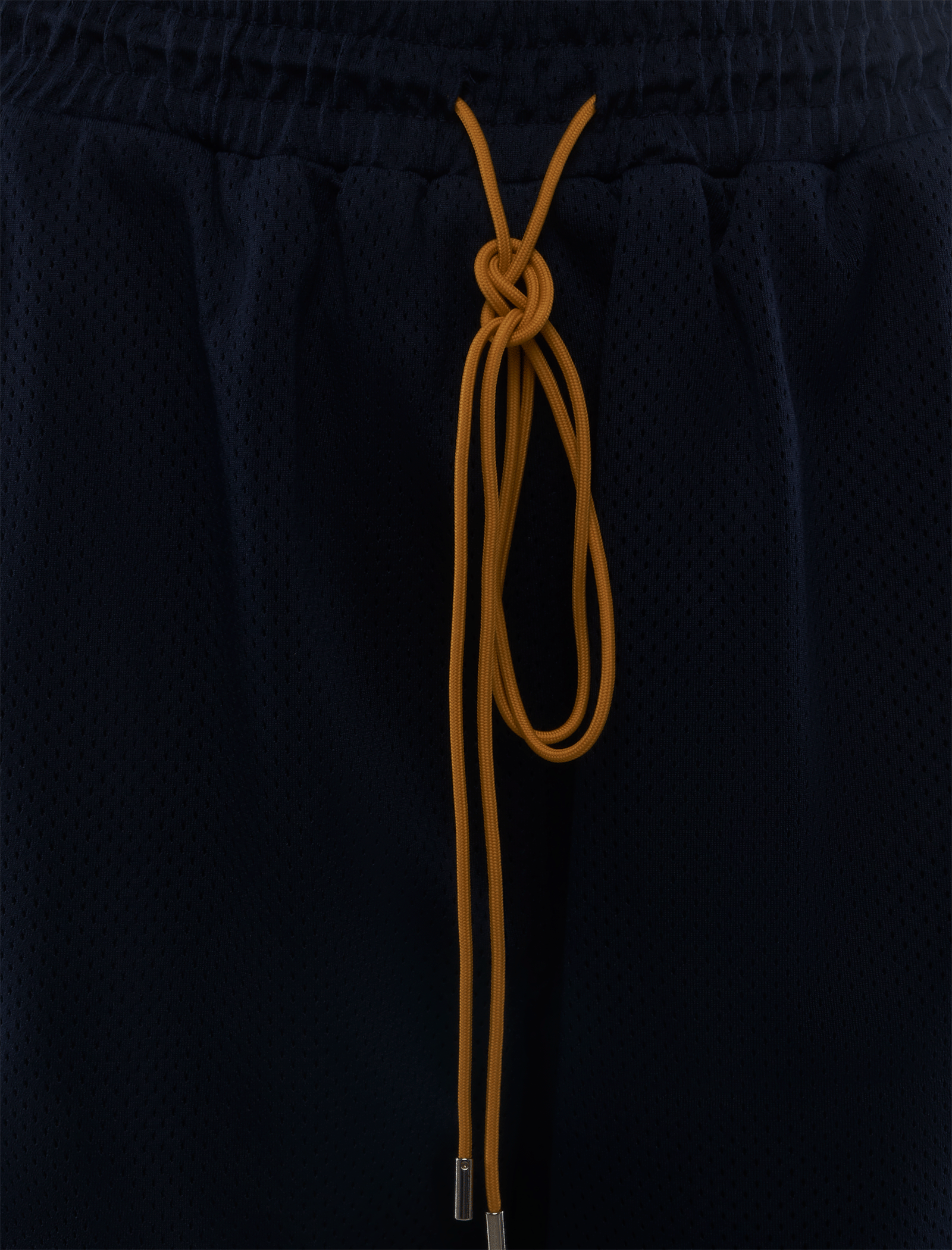 RHUDE MESH PIPING BAGGY TRACK SHORT