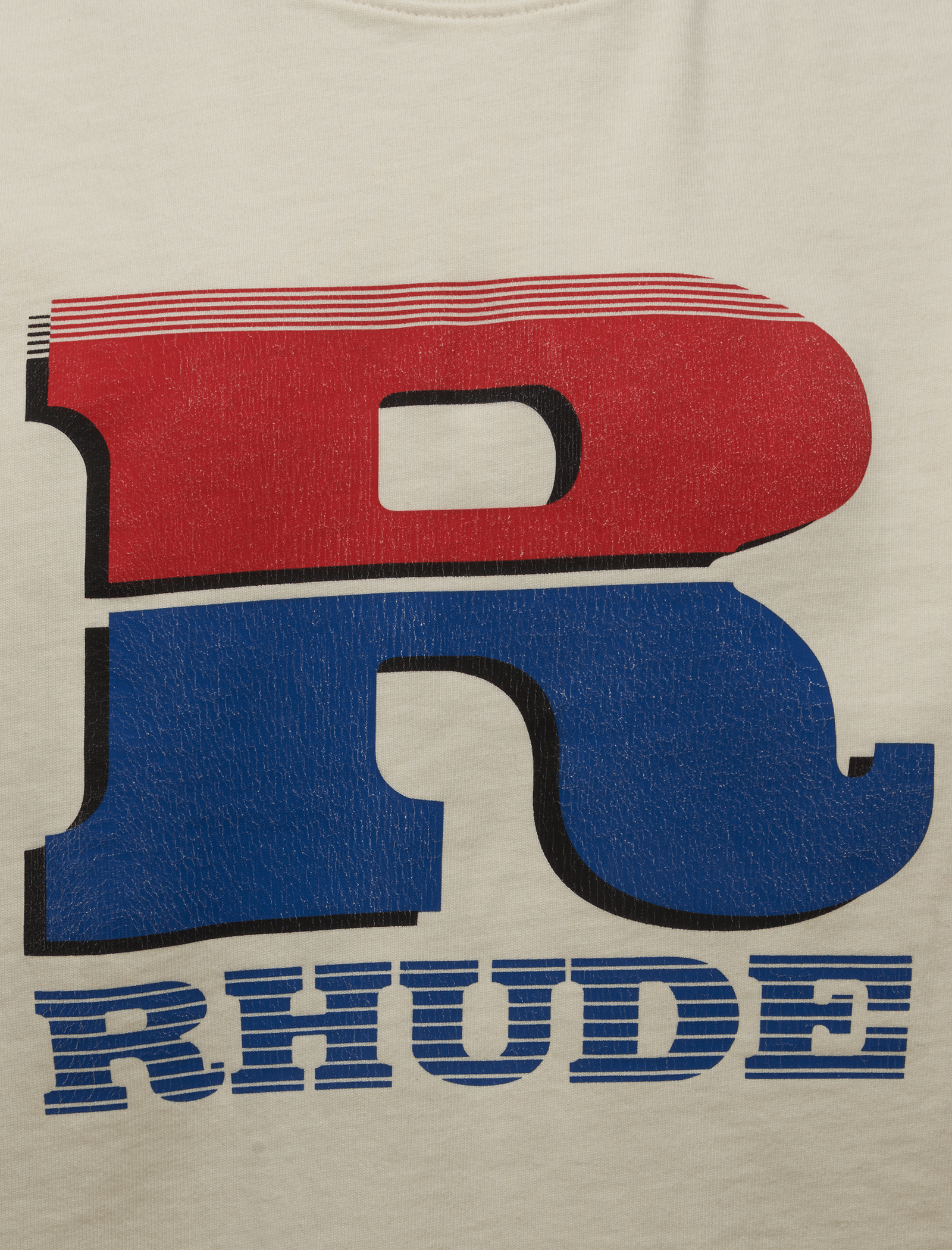 RHUDE SPLIT PETROL LOGO T-Shirt