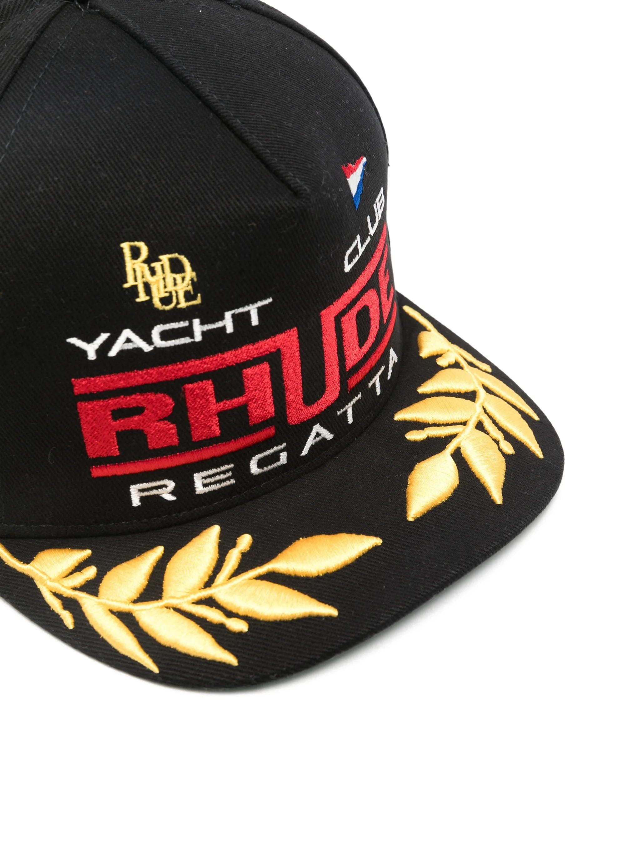 RHUDE Regatta Club embroidered baseball cap