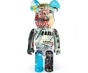 Medicom Toy 1000% Bearbrick - Jean - Michel Basquiat (BWWT 3)