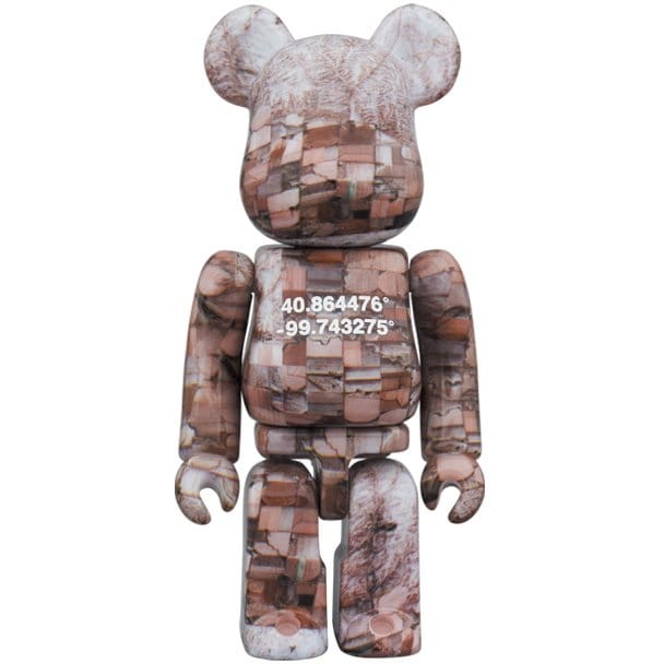 Medicom TOY BE@RBRICK BENJAMIN GRANT OVERVIEW NEBRASKA 1000%