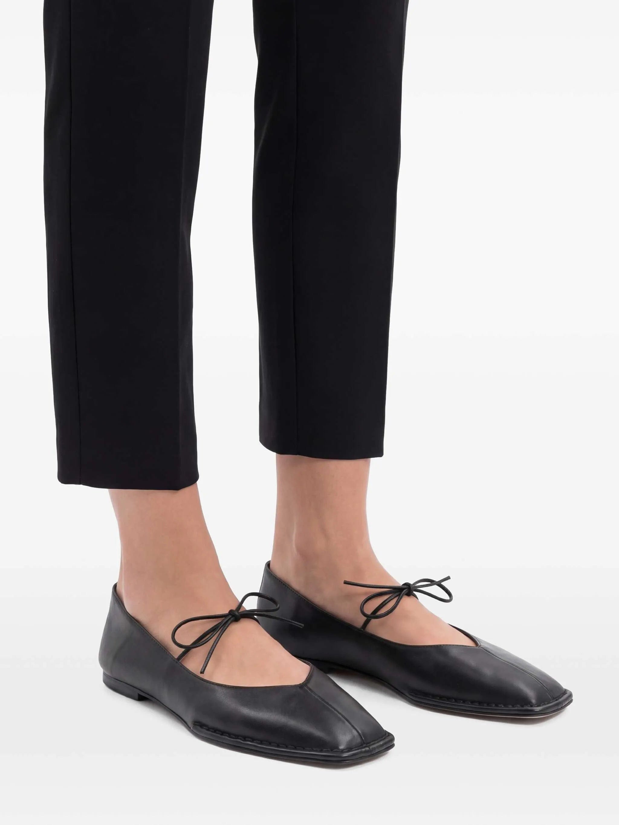 Alohas Sway leather ballerina shoes