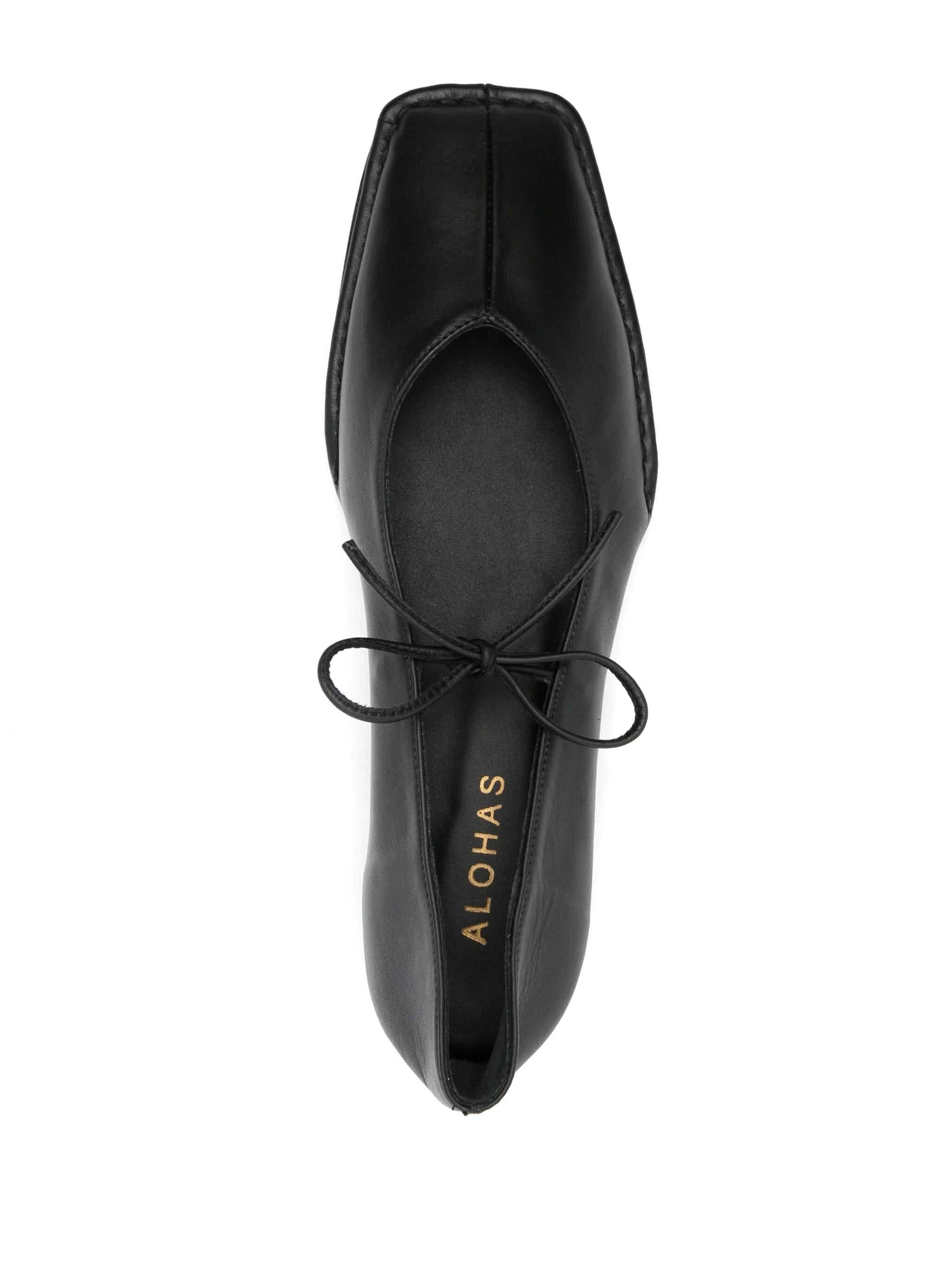 Alohas Sway leather ballerina shoes