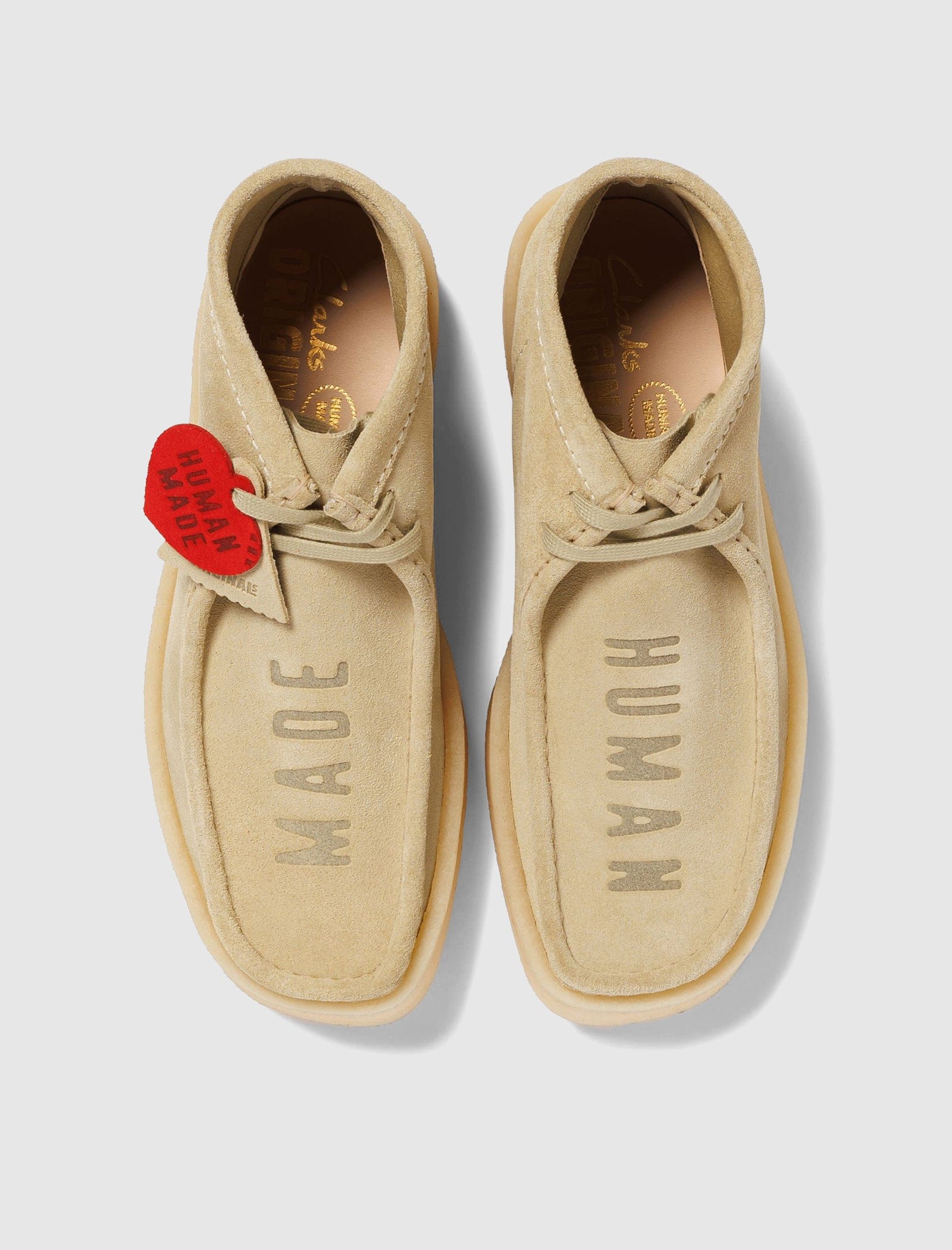 Clarks HUMAN MADE WALLABEE MAPLE
