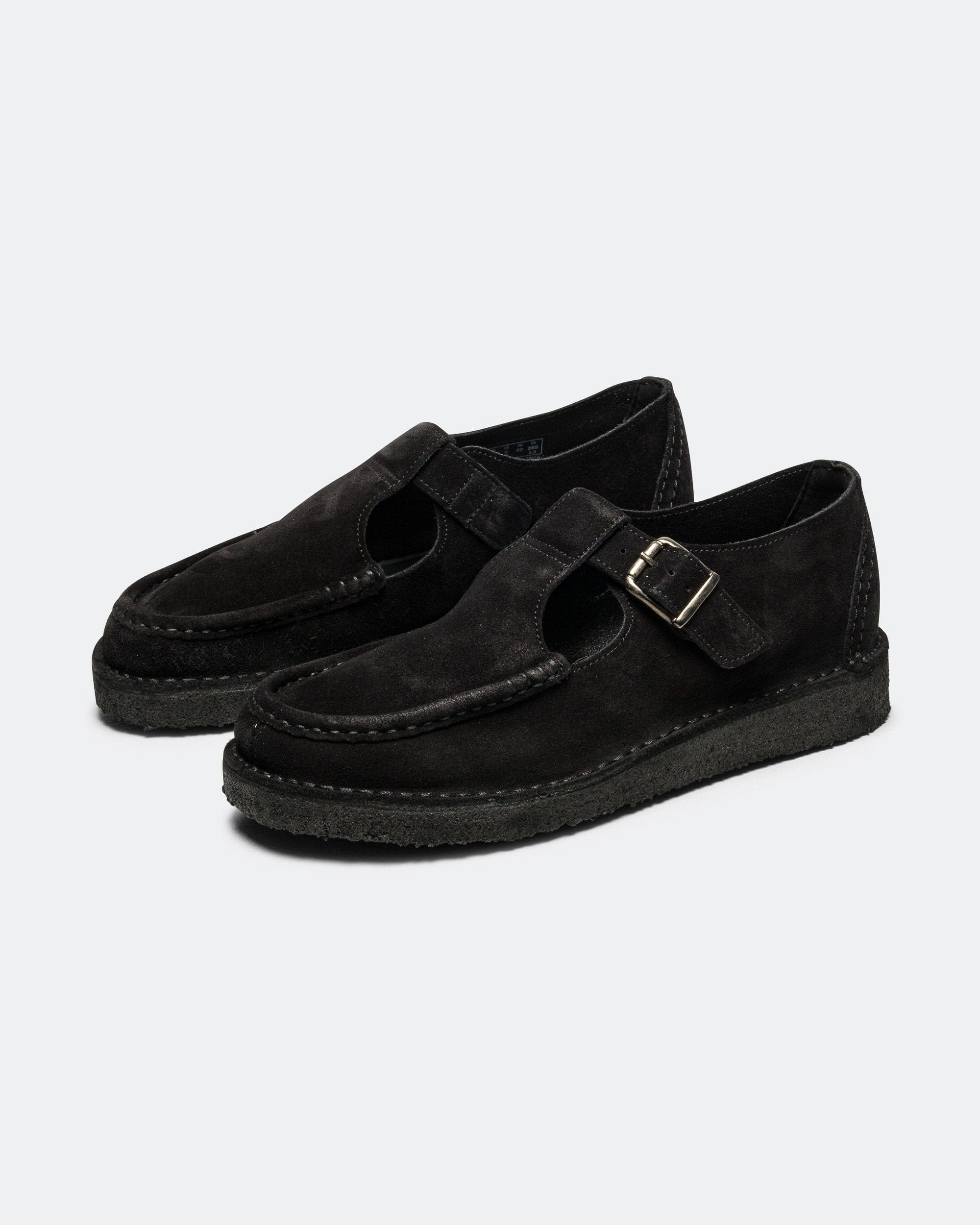 Clarks Nomad T - Bar - Black Suede