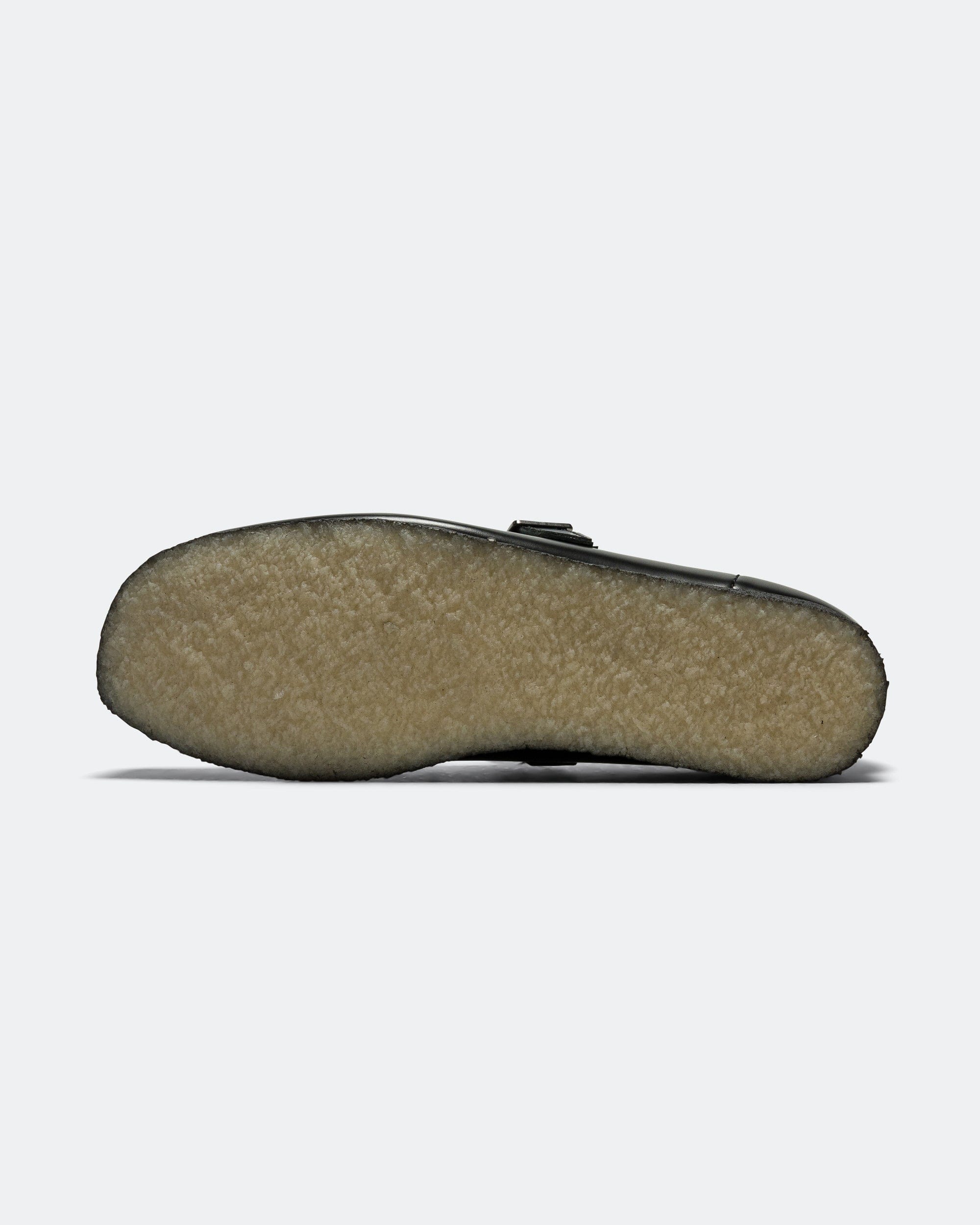 Clarks Womens Wallabee T Bar - Black Leather